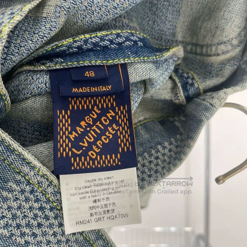 Louis Vuitton Louis Vuitton 25 New Co-branded Fei-Dong Collarless Denim Size US M / EU 48-50 / 2 - 5 Thumbnail