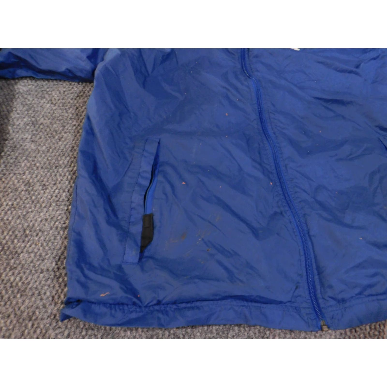 Nike VINTAGE Nike Jacket Mens L Blue windbreaker Y2K zip retro logo Size US L / EU 52-54 / 3 - 6 Thumbnail