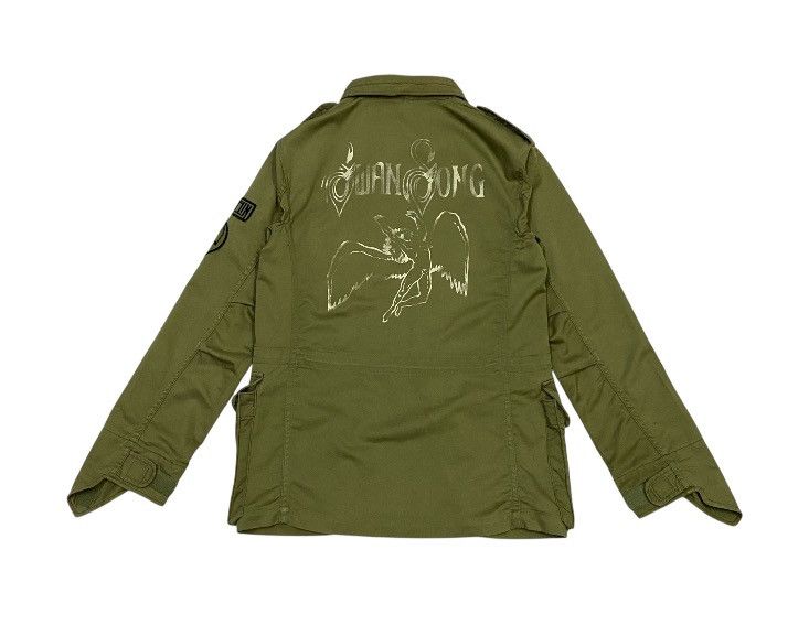 Hysteric Glamour × Led Zeppelin Hysteric Glamour X Led Zeppelin M-65 Military Field Jacket Size M / US 6-8 / IT 42-44 - 3 Thumbnail