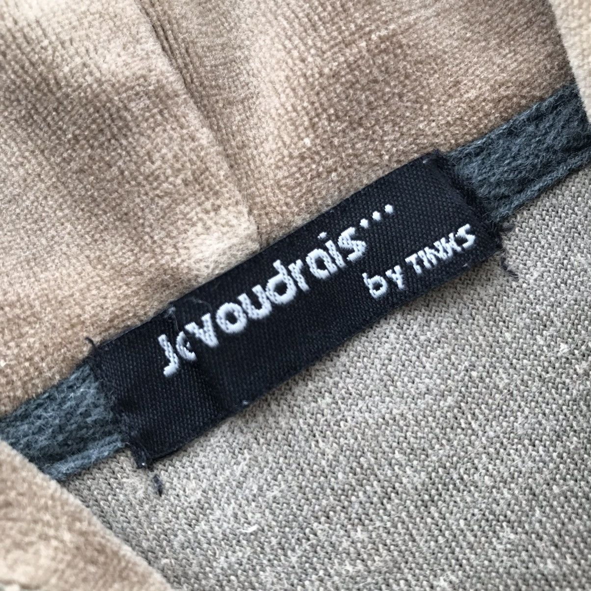 Hysteric Glamour 2000's Jevoudrais by Tinks " Standing Room " Hoodie Velvet Size L / US 10 / IT 46 - 10 Thumbnail