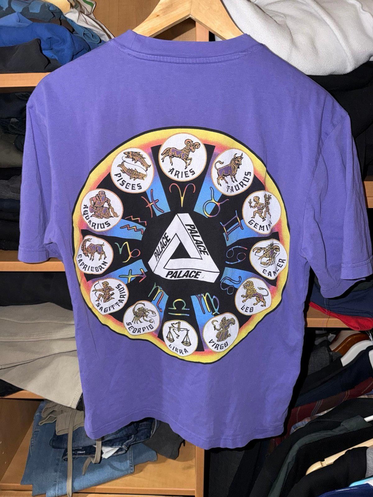 Palace Palace 2017 Zodigac T-Shirt Purple Mens SM Y2K 90s Rare Size US S / EU 44-46 / 1 - 1 Thumbnail