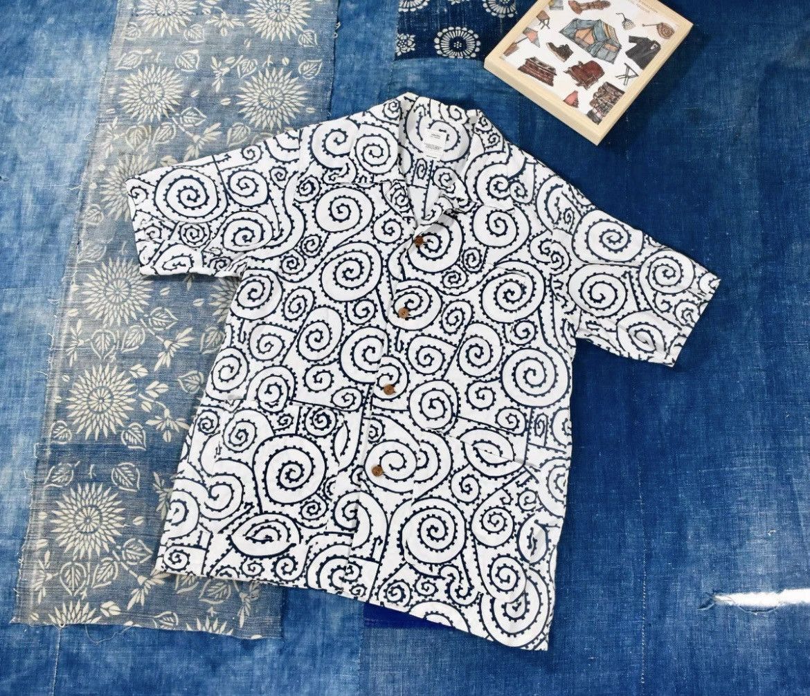 Visvim Visvimvisvim 18ss duke shirt s/s foliage-2504 Size US L / EU 52-54 / 3 - 1 Thumbnail
