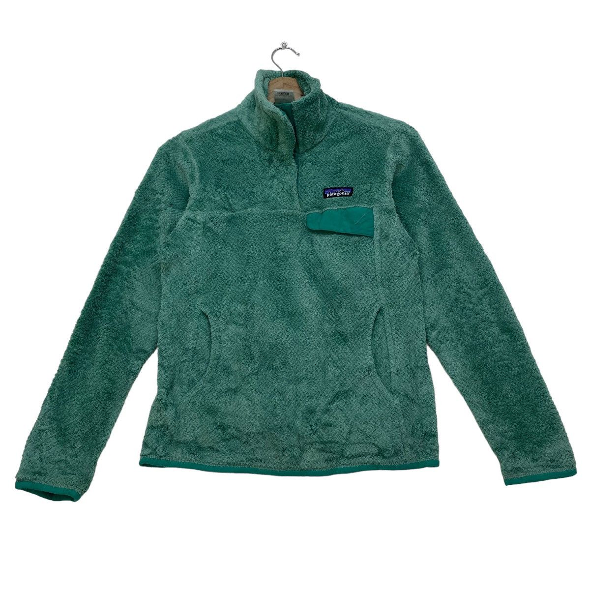 Patagonia × Vintage Patagonia Fleece Women Pullover Snap Button Size S / US 4 / IT 40 - 1 Thumbnail