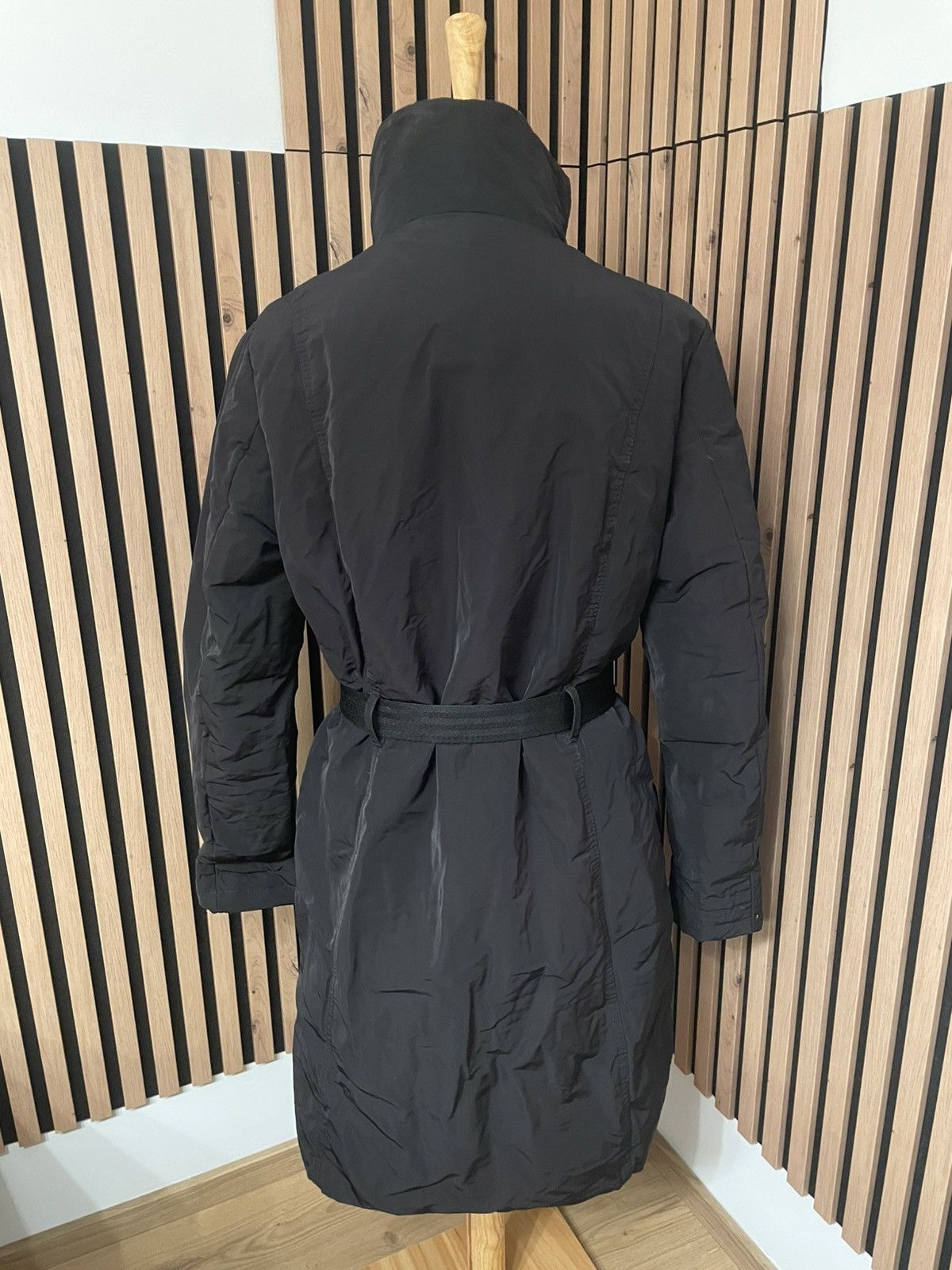 Moncler Moncler Coat Women Tg 5 Romey Black Size L / US 10 / IT 46 - 2 Thumbnail