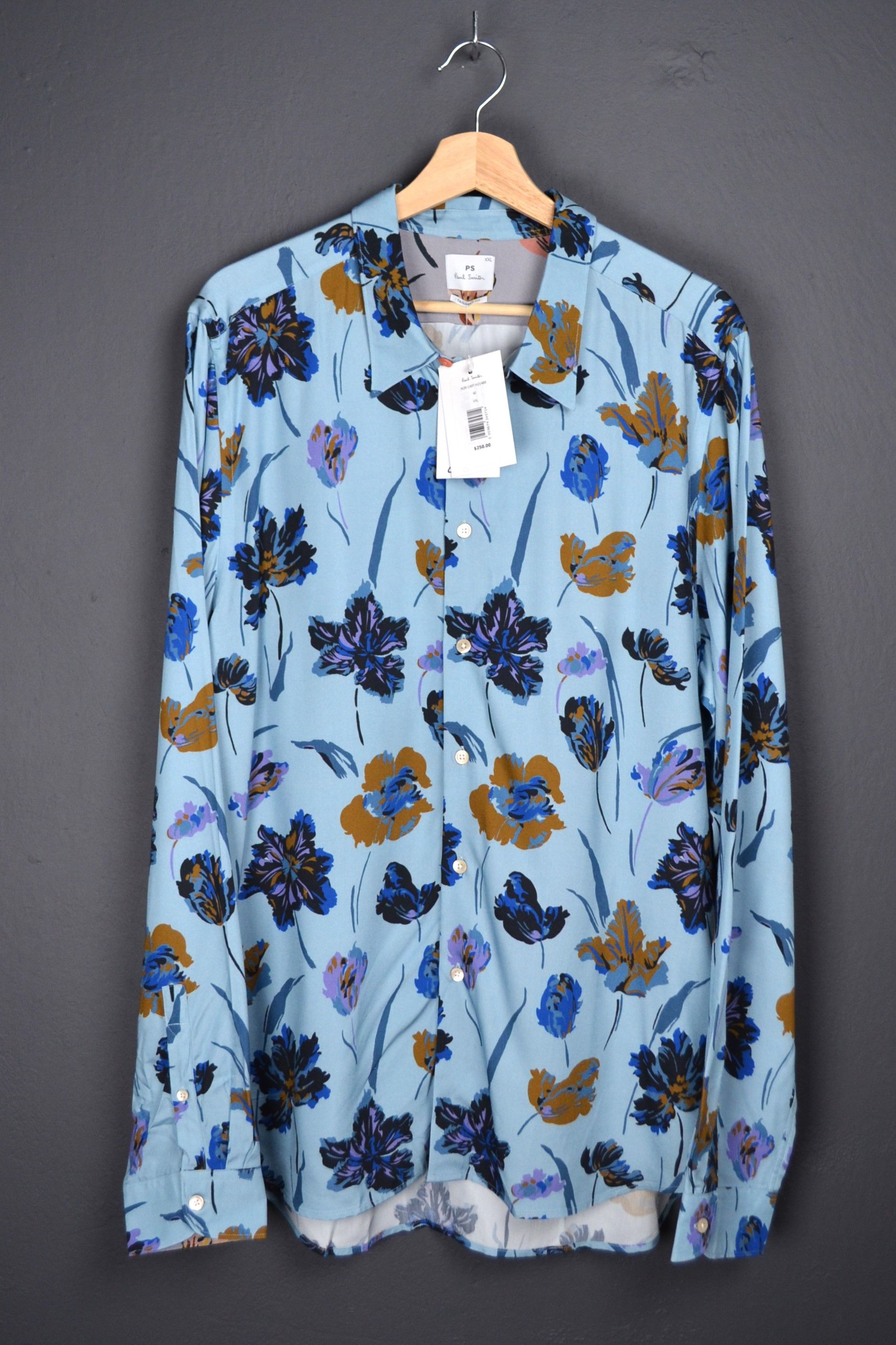 Paul Smith Paul Smith Iconic 1970s Flower Print Viscose Shirt Size XXL Size US XXL / EU 58 / 5 - 1 Thumbnail