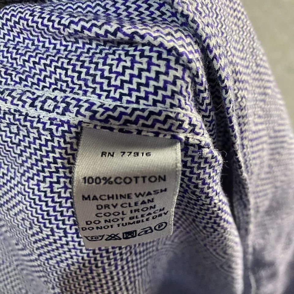 Duchamp Duchamp Shirt Men's Large 16 London Tailored Fit Button Up Size US L / EU 52-54 / 3 - 8 Thumbnail