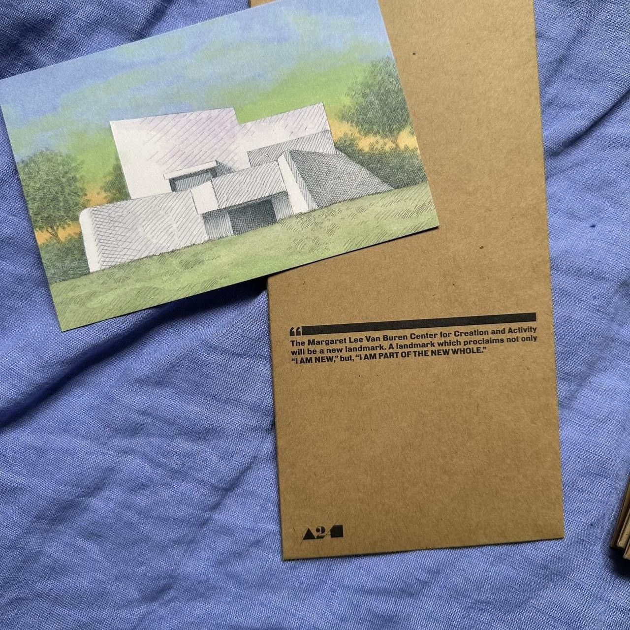 Other The Brutalist Original 2025 A24 The Brutalist Brochure Size ONE SIZE - 3 Thumbnail