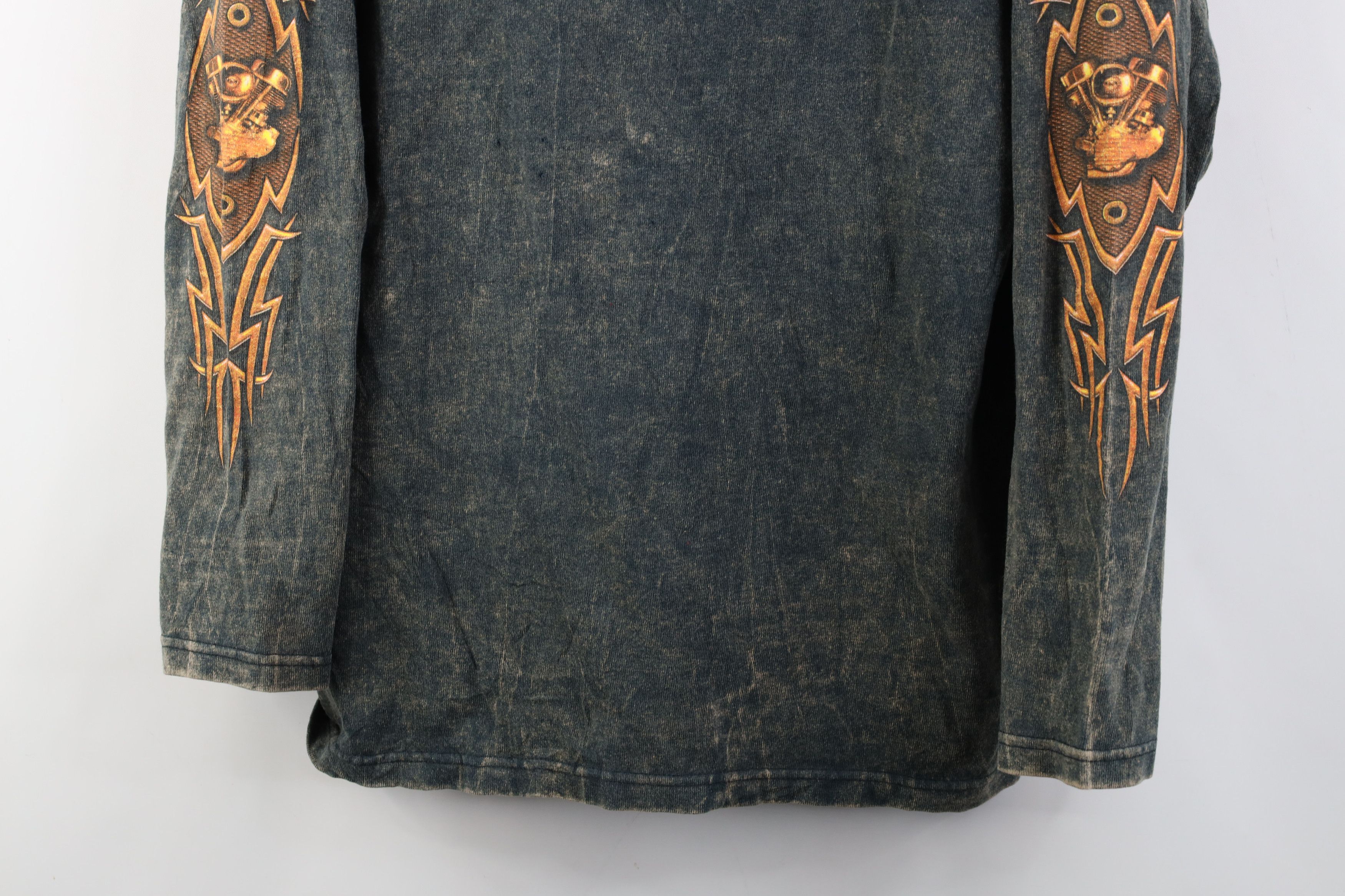 Vintage Vintage Y2K 2004 Sturgis Motorcycle Long Sleeve T-Shirt Size US M / EU 48-50 / 2 - 3 Thumbnail