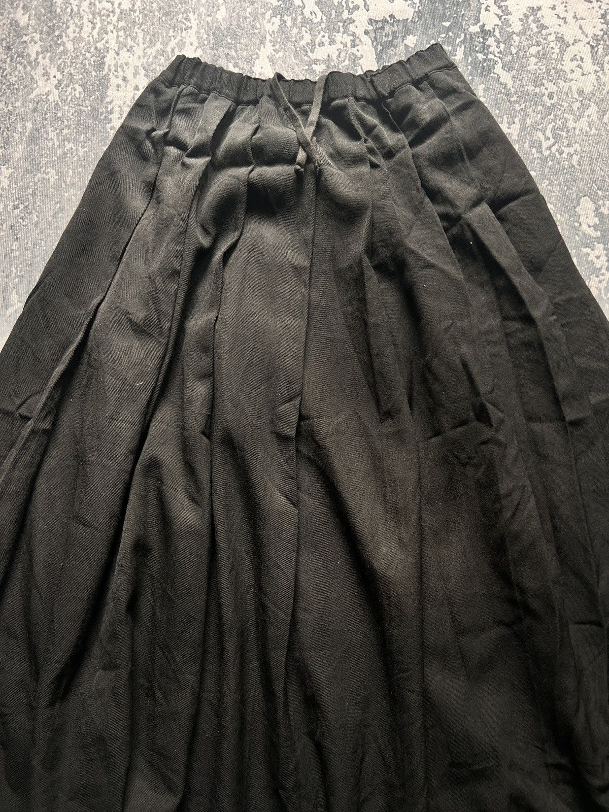Comme des Garcons CdG Robe de Chambre Wool Flare Skirt Size 33" - 4 Thumbnail