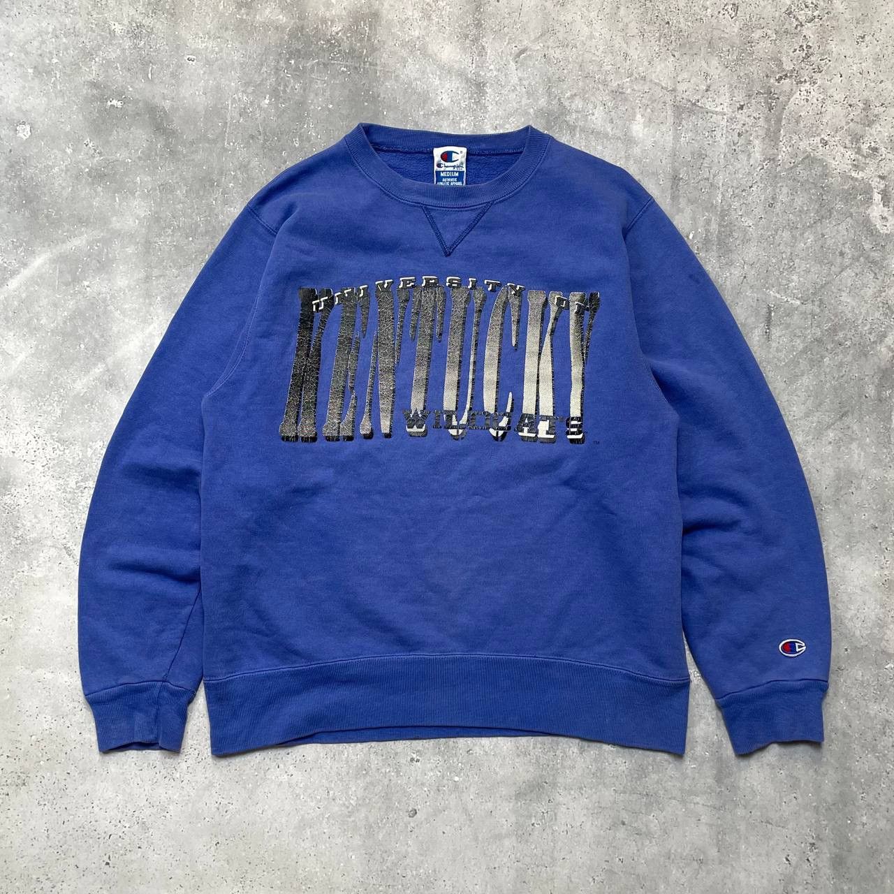 Champion Vintage 90s Champion Kentucky Wildcats Made USA Sweatshirt Size US M / EU 48-50 / 2 - 1 Thumbnail