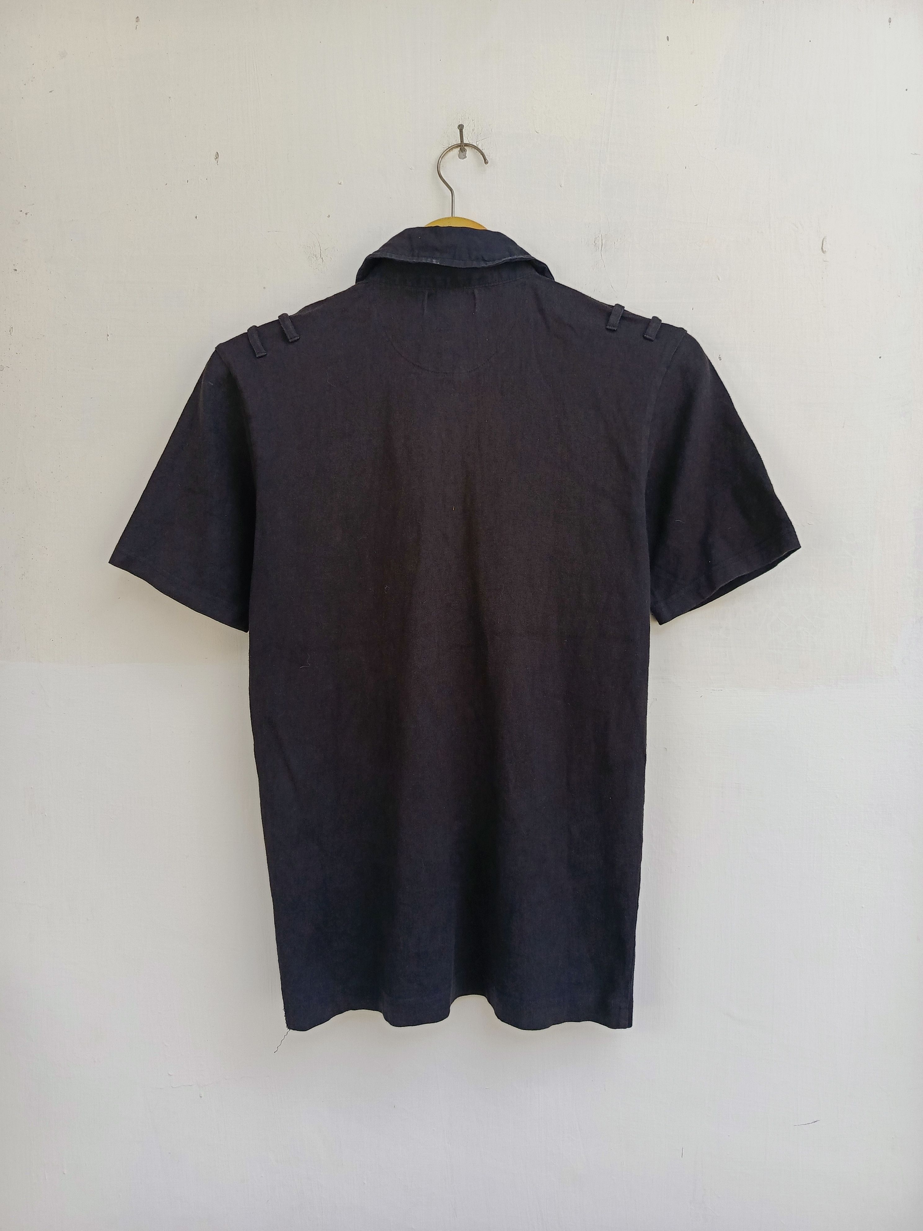Japanese Brand TAKAIQ Military Utility Double Pocket Short Sleeve Shirt Size US M / EU 48-50 / 2 - 8 Thumbnail