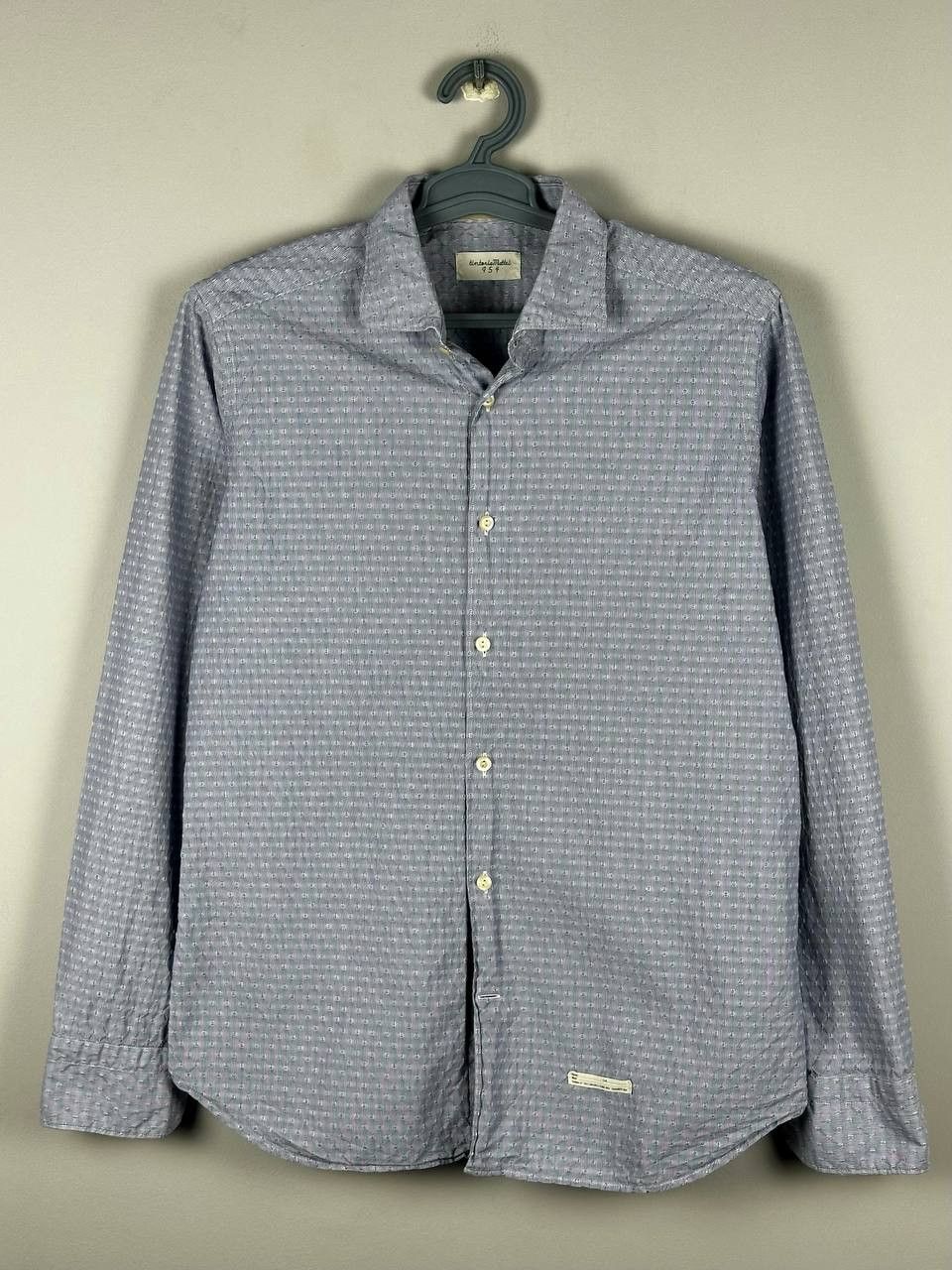 Tintoria Mattei Vintage 00s Tintoria Mattei 954 shirt Italy Slim y2k Size US M / EU 48-50 / 2 - 1 Thumbnail