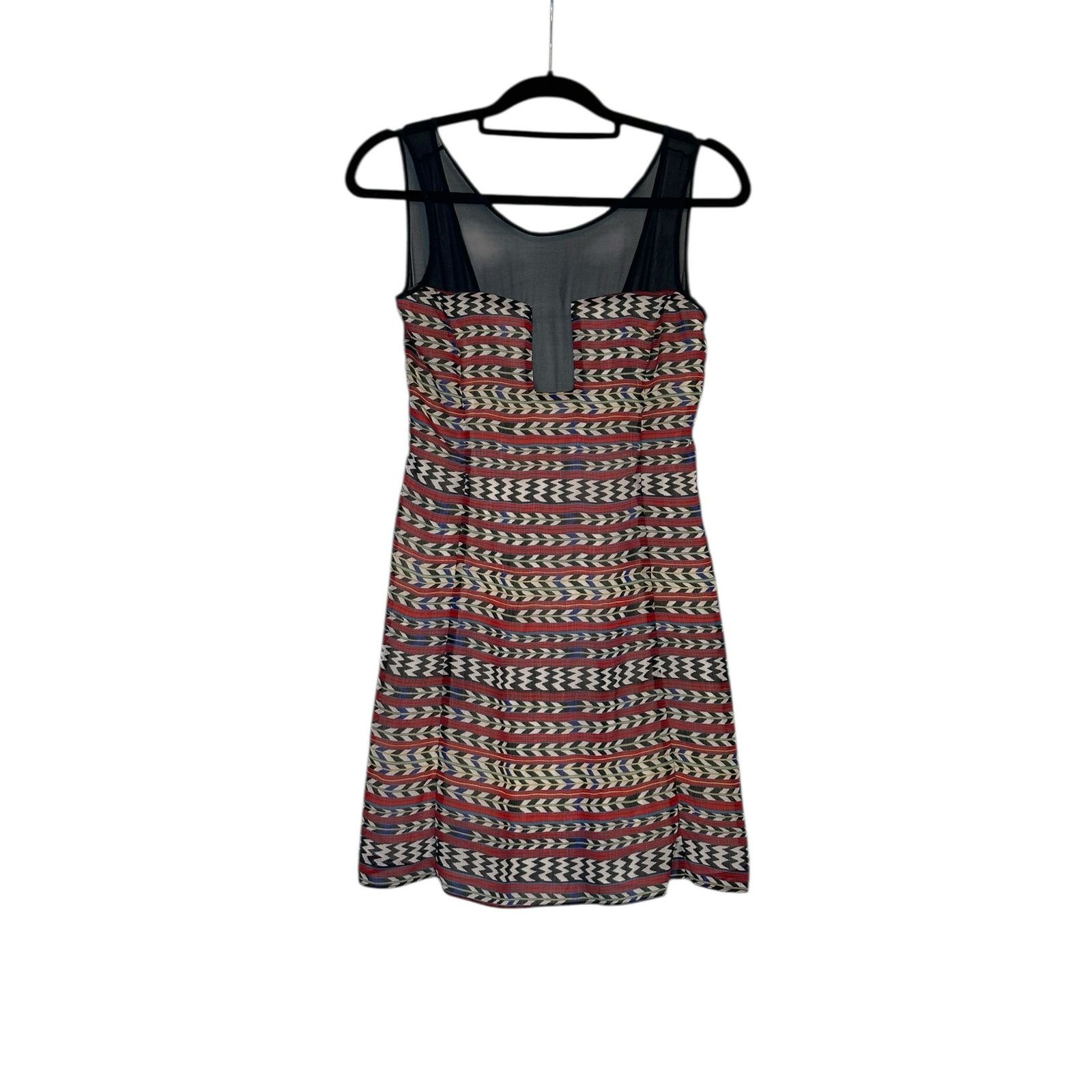 Mara Hoffman Mara Hoffman Red Blue Combo Stripe Mini Dress 0 Size XS / US 0-2 / IT 36-38 - 6 Thumbnail