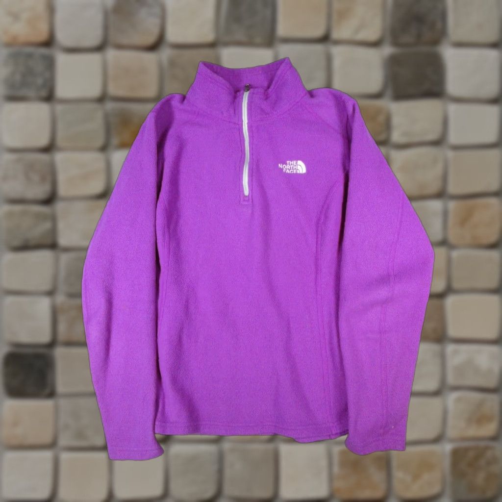 The North Face The North Face Jacket Womens Small Purple Hiking Quarterzip Fleece Size S / US 4 / IT 40 - 1 Thumbnail