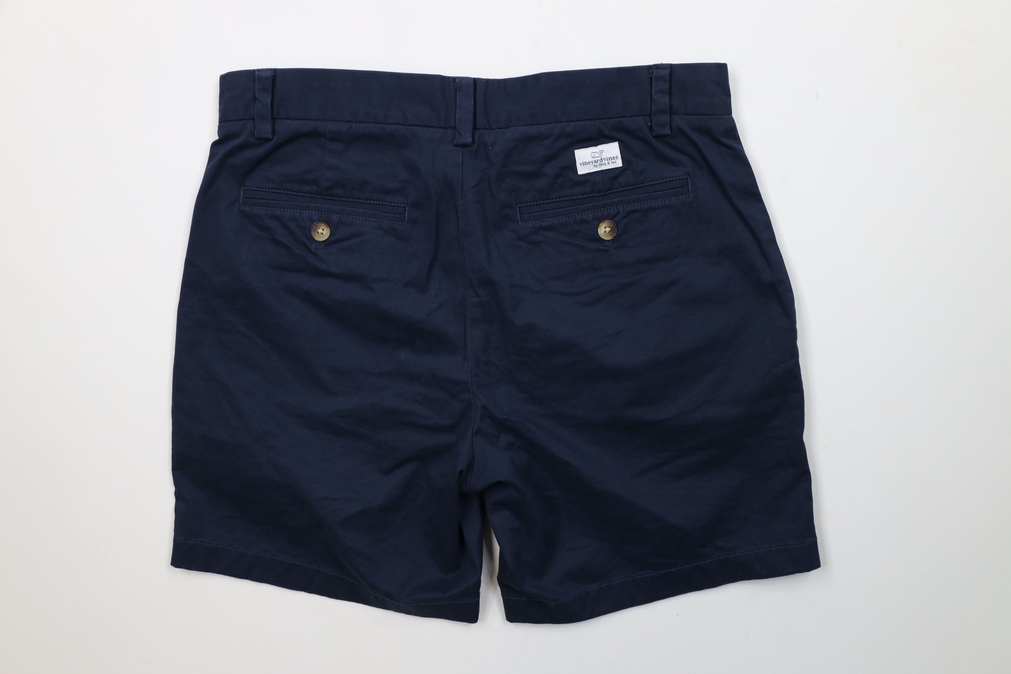 Vineyard Vines × Vintage Vineyard Vines Spell Above Knee Chino Breaker Shorts Blue Size US 30 / EU 46 - 7 Thumbnail