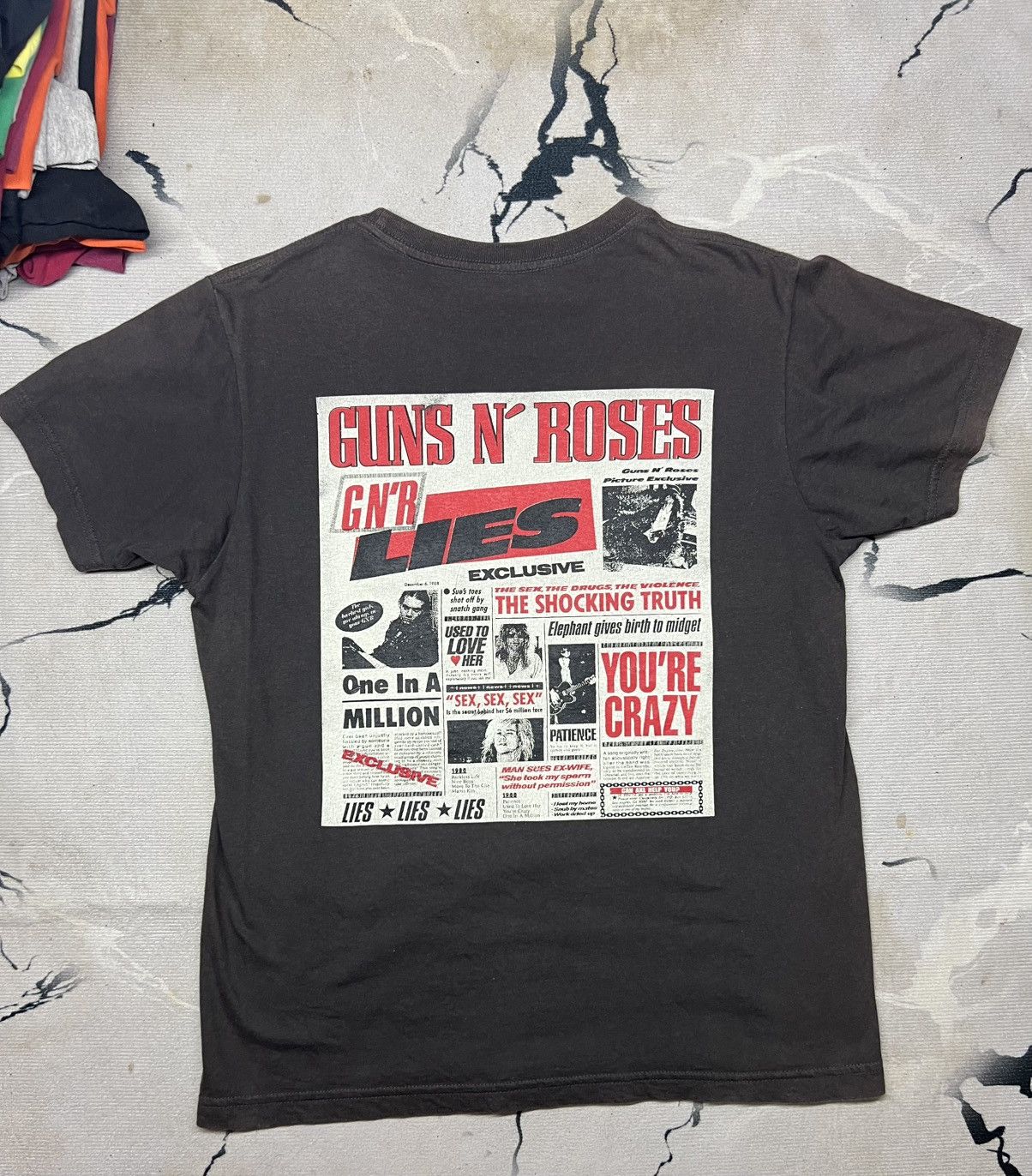 Band Tees × Guns N' Roses × Vintage Gun N Roses Band Tees Size US S / EU 44-46 / 1 - 2 Thumbnail