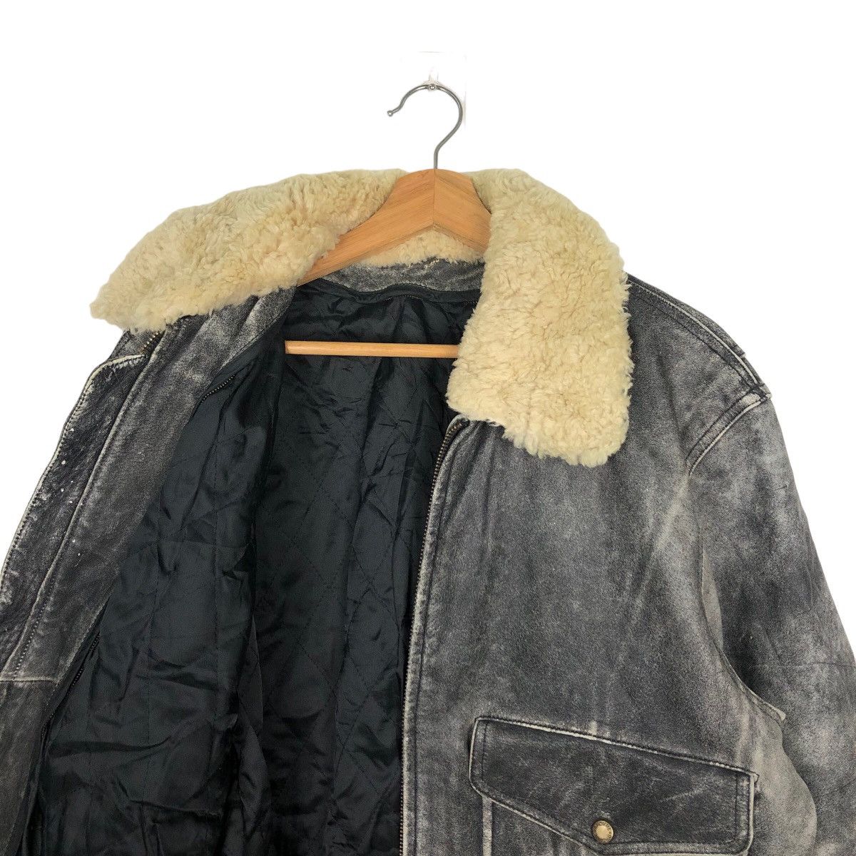 Buzz Rickson's VINTAGE SOFT GENUINE BOMBER JACKET BUZZ RICKSONS DESIGN Size US L / EU 52-54 / 3 - 9 Thumbnail