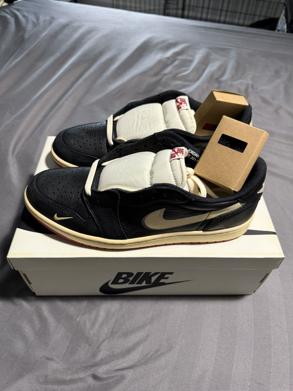 Nike Air Jordan 1 Low OG x Nigel Sylvester "Better With Me" Size US 11 / EU 44 - 7 Thumbnail