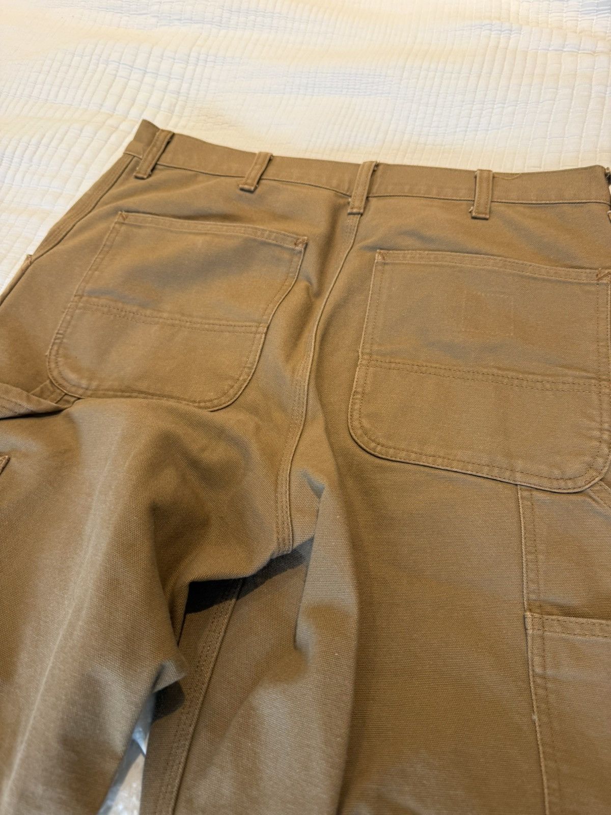 Carhartt CARHARTT DOUBLE KNEE BROWN PANTS Size US 32 / EU 48 - 5 Thumbnail