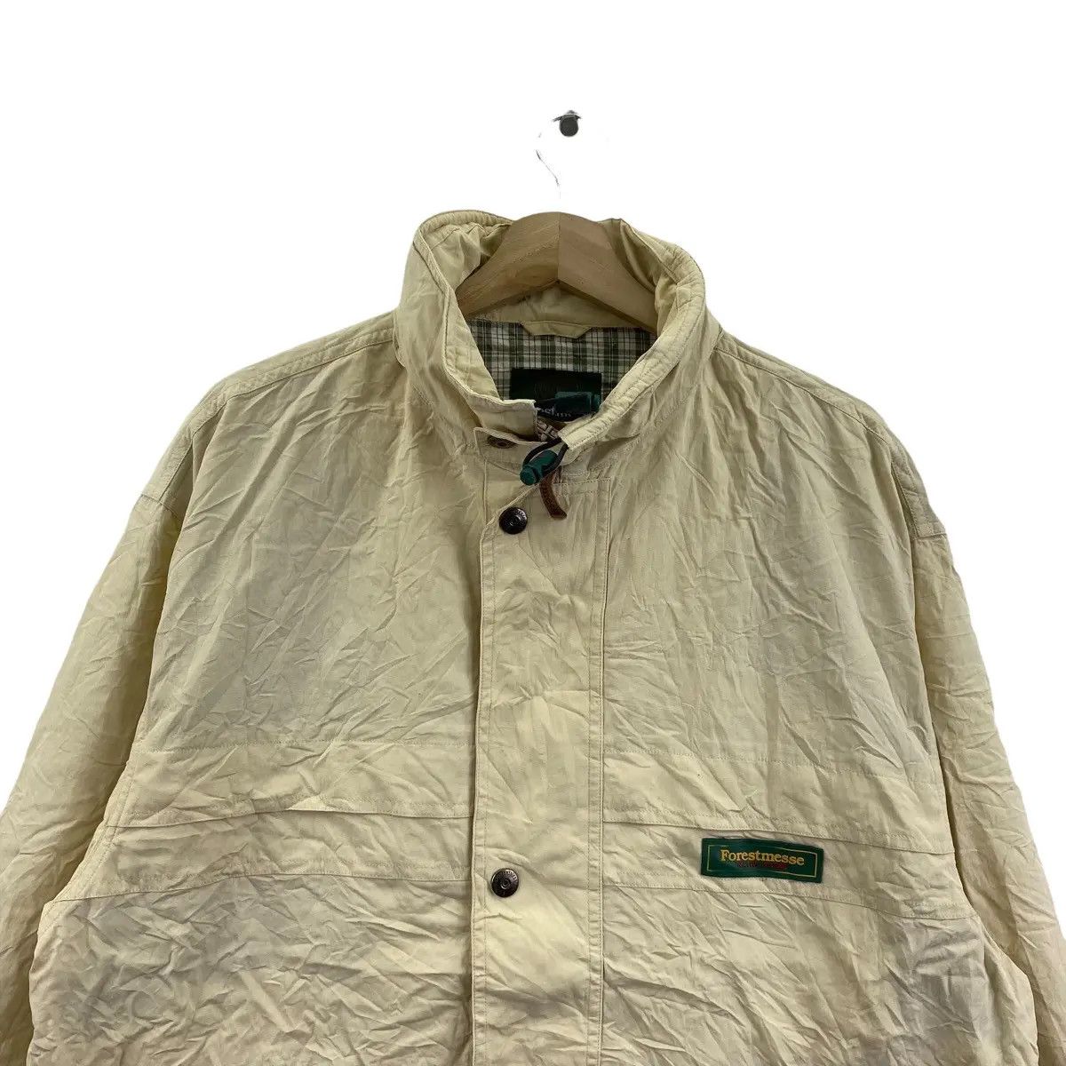 Vintage Vtg 90’ FORESTMESSE NATIVE SCENE Minimalist Jacket Parka Size US XL / EU 56 / 4 - 4 Thumbnail