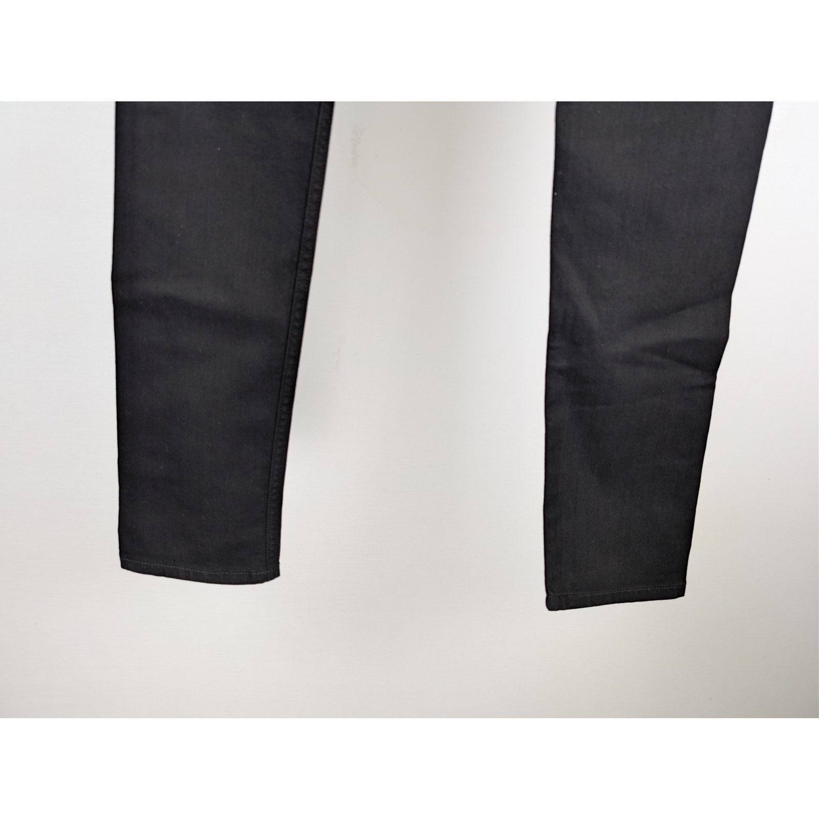 Alexander McQueen o1rshd1 Organic Matte Black Denim Jean in Black Size US 30 / EU 46 - 10 Thumbnail