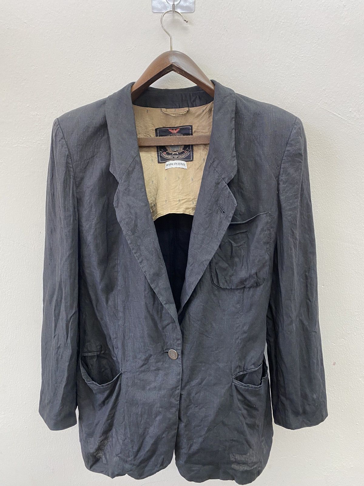 Emporio Armani The Classics Of Emporio Armani Blazer Jacket Made In Italy Size US M / EU 48-50 / 2 - 1 Thumbnail