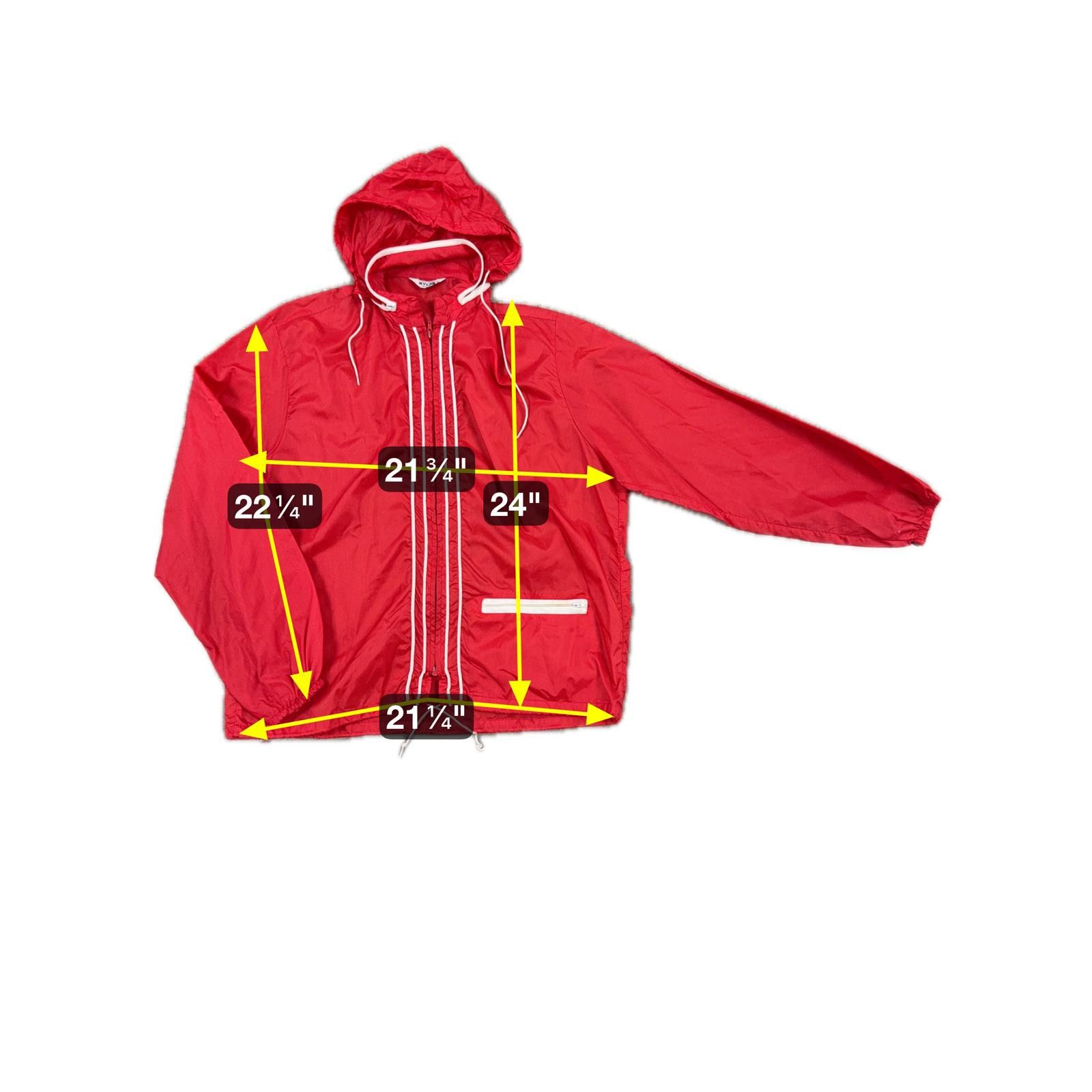 DuPont Vtg 60s DUPONT Hot Rod / Surf Red Nylon Jacket L RARE Size US L / EU 52-54 / 3 - 7 Thumbnail