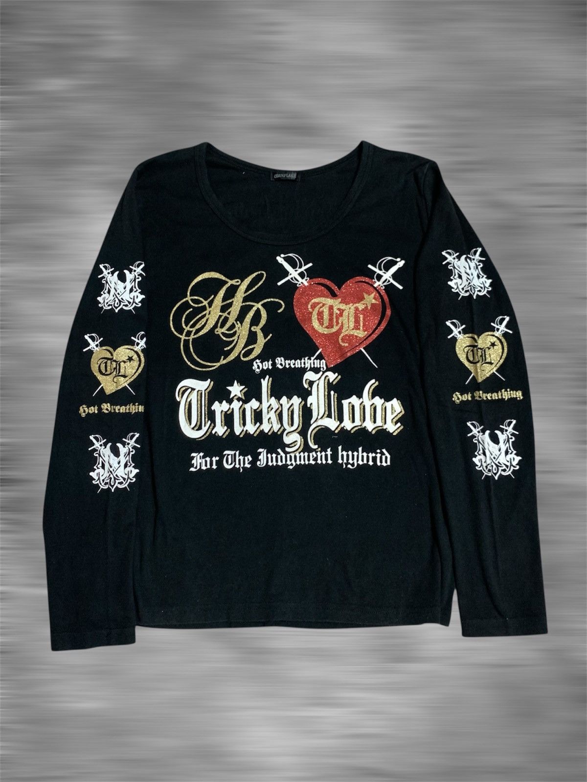 If Six Was Nine vkei 2000s japanese tricky love LS Size US L / EU 52-54 / 3 - 1 Thumbnail