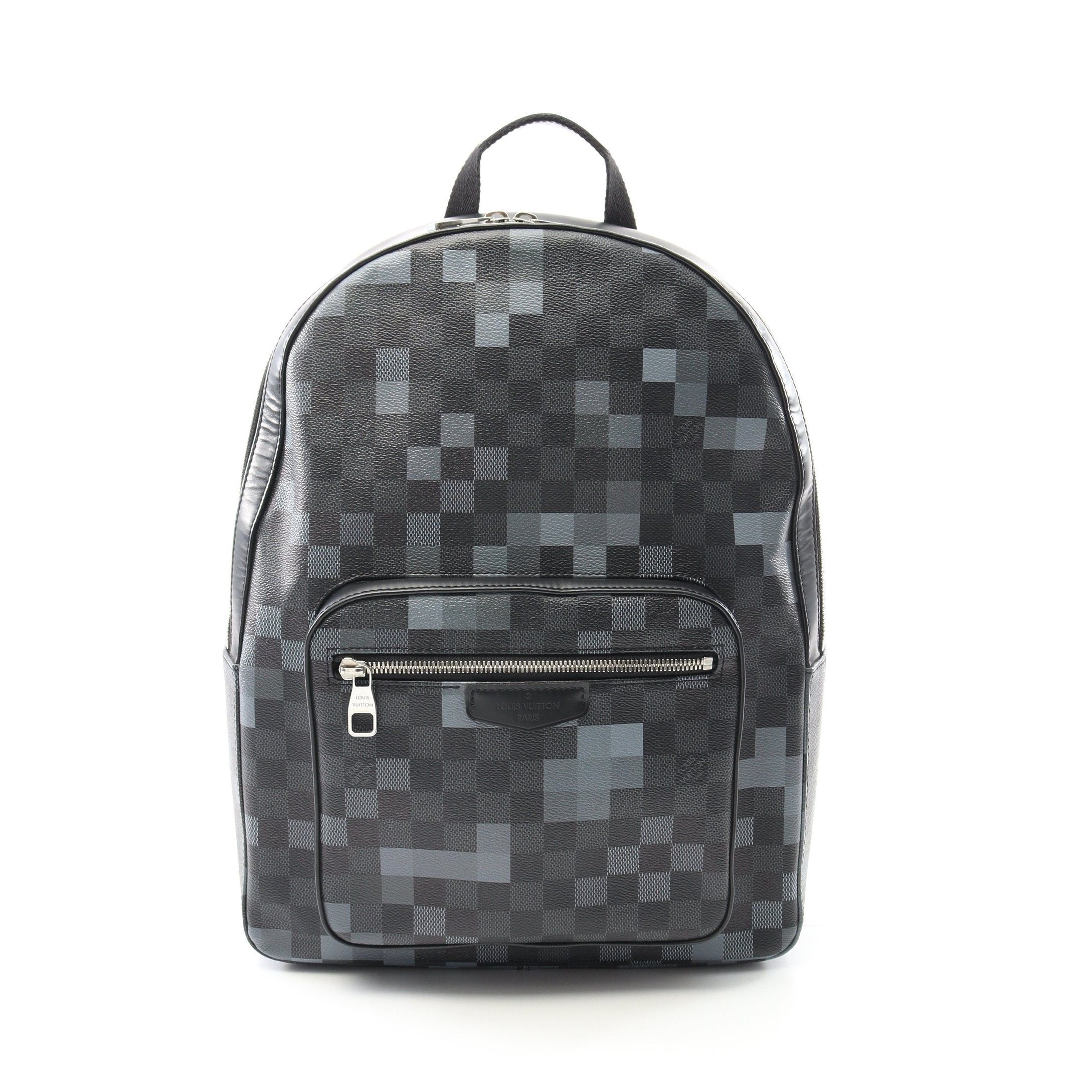 Louis Vuitton Louis Vuitton Josh Damier Graphite Backpack Rucksack Leather Black Size ONE SIZE - 1 Thumbnail