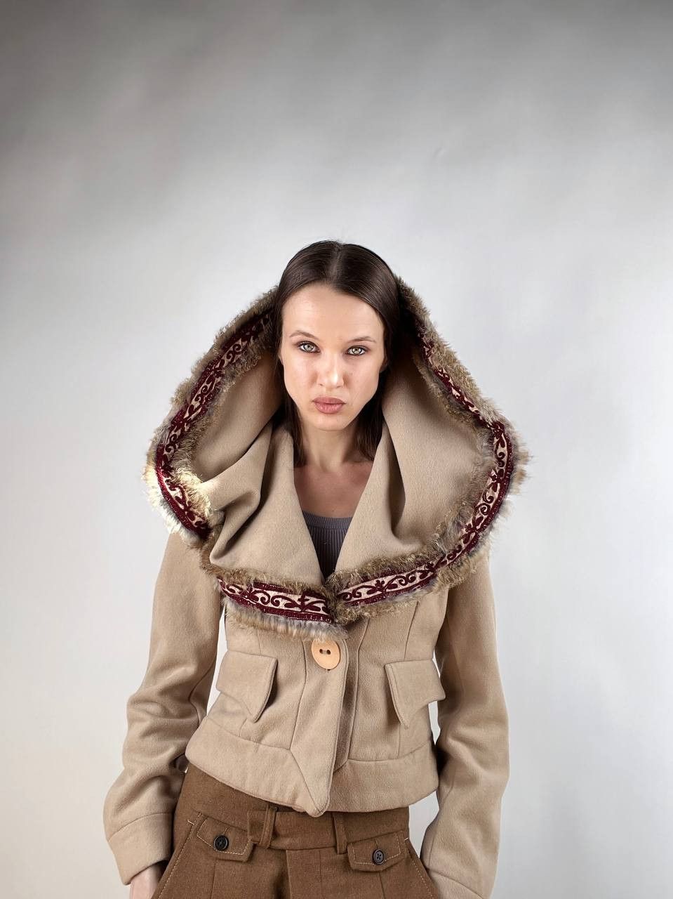 Jean Paul Gaultier RARE Jean Paul Galtier Sailor Collar Wool Jacket Size XS / US 0-2 / IT 36-38 - 4 Thumbnail