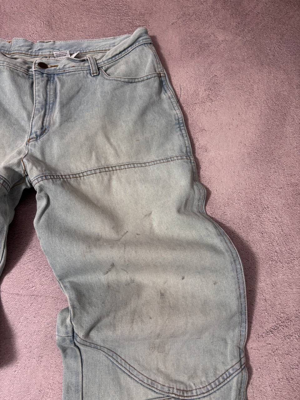 Vintage Faded If Six Was Nine style faded baggy pants jeans Size US 34 / EU 50 - 5 Thumbnail