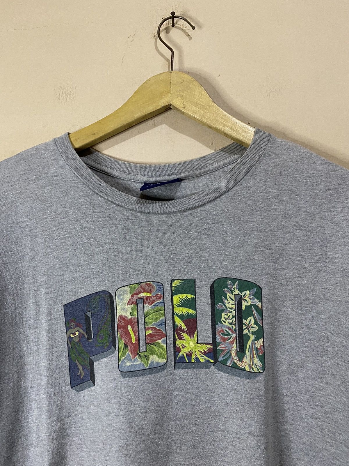 Polo Ralph Lauren × Ralph Lauren Sport × Vintage OG 90s Polo Sport Hawaiian Tshirt Size US M / EU 48-50 / 2 - 3 Thumbnail