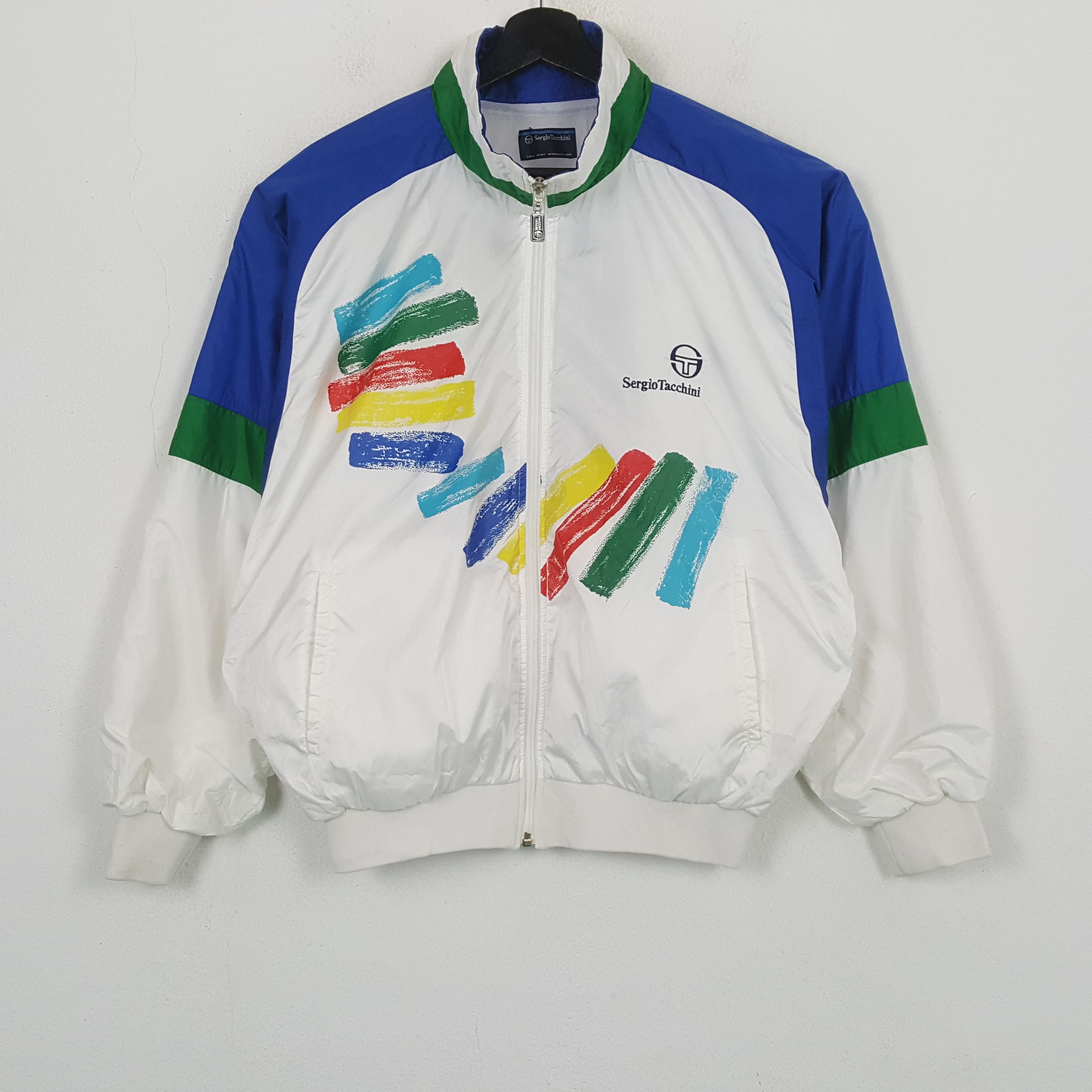 Sergio Tacchini Sergio Tacchini Sports Style Jacket RR27 Size US L / EU 52-54 / 3 - 1 Thumbnail