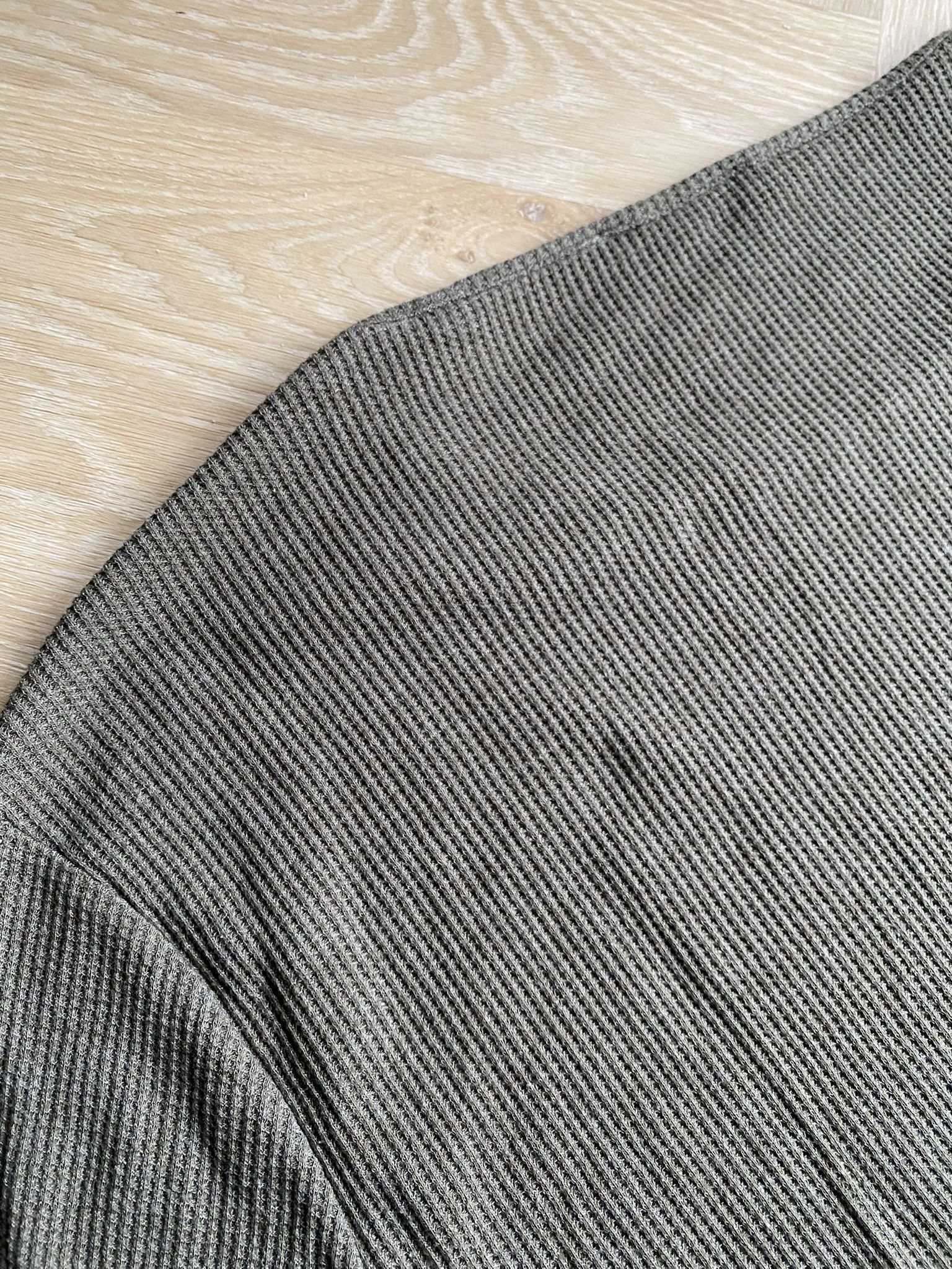 Our Legacy Forest Green Waffle - Fine Longsleeve Size US XL / EU 56 / 4 - 9 Thumbnail