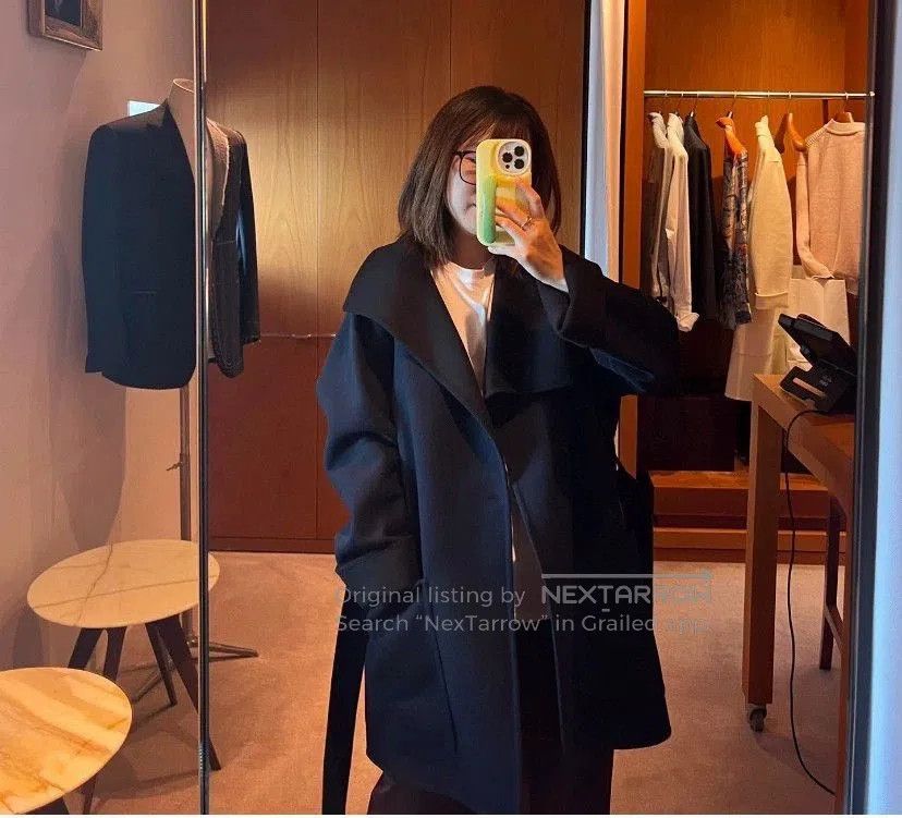 Hermes Hermès Double-Sided Cashmere Coat. Size US M / EU 48-50 / 2 - 1 Thumbnail