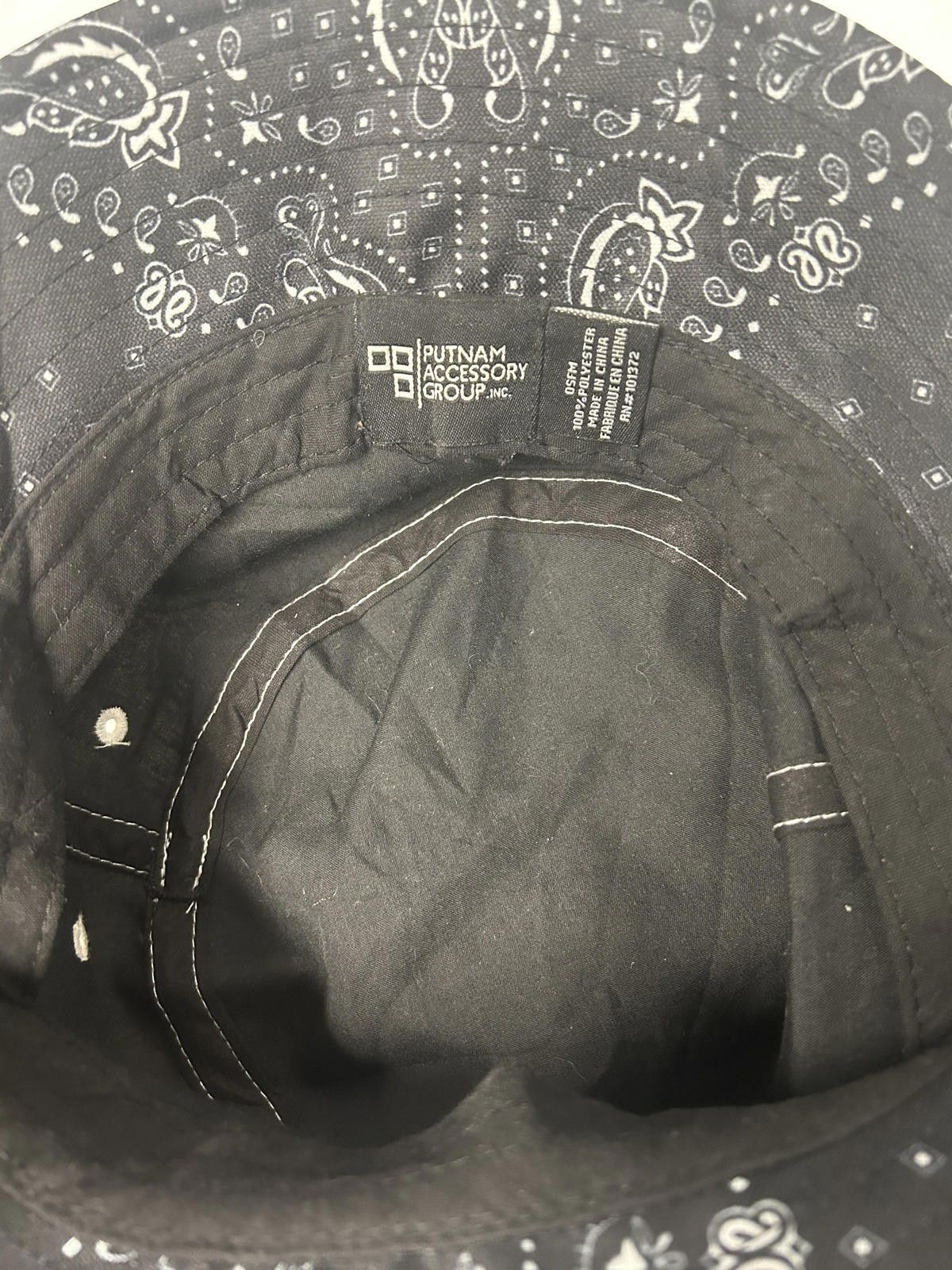 Designer Putnam Bandana Print Bucket Hat Size ONE SIZE - 4 Thumbnail