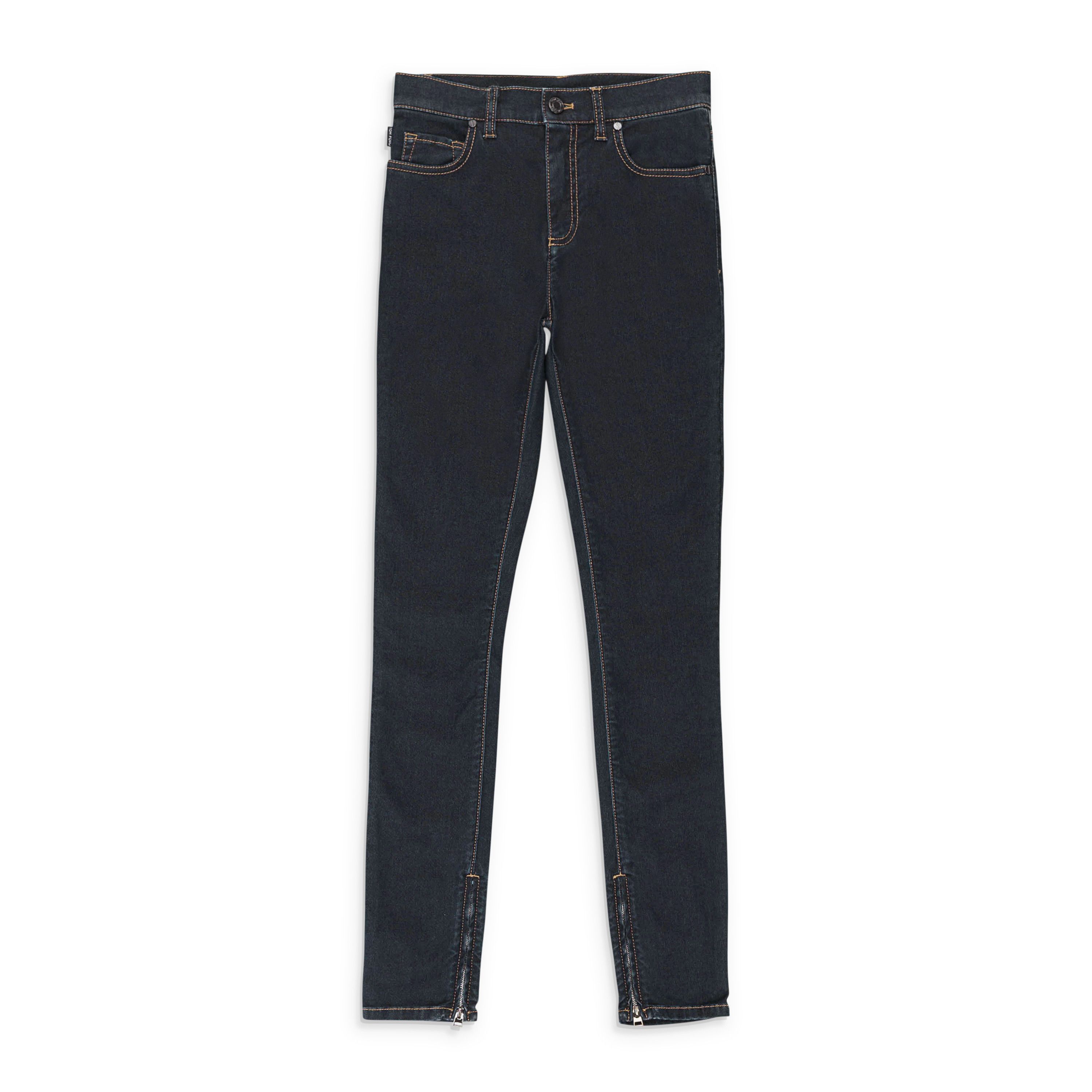 Tom Ford Blue Skinny Jeans Size 25 Size 25" / US 0 / IT 36 - 1 Thumbnail