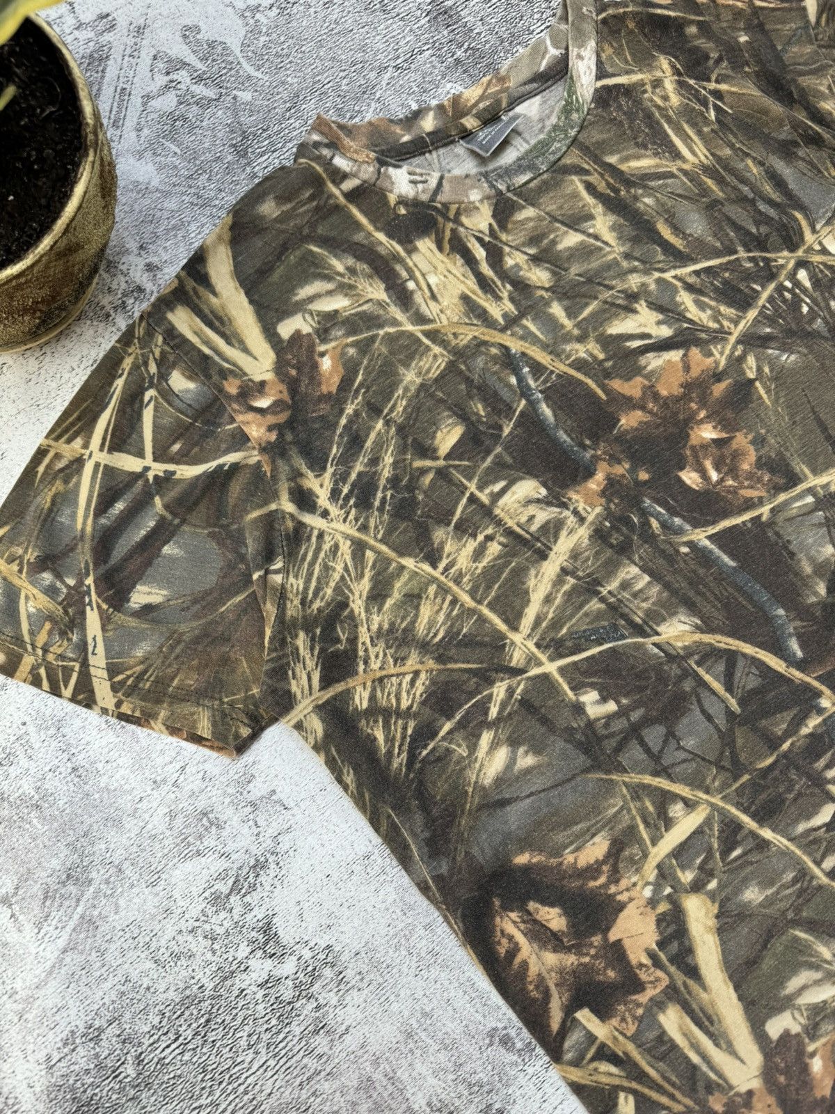 Realtree Vintage 90S Streetwear Real Tree Camouflage Army Y2K T Shirt Size US XXL / EU 58 / 5 - 6 Thumbnail