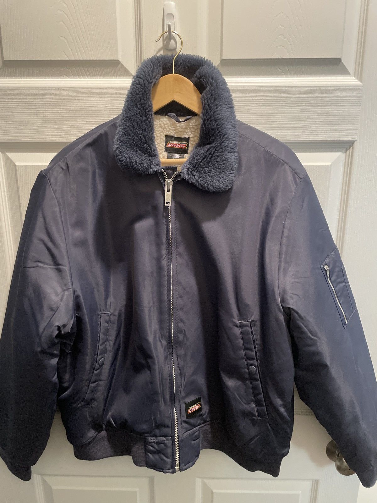 Supreme Supreme/Dickies Fur-Collard Bomber Jacket | Grailed