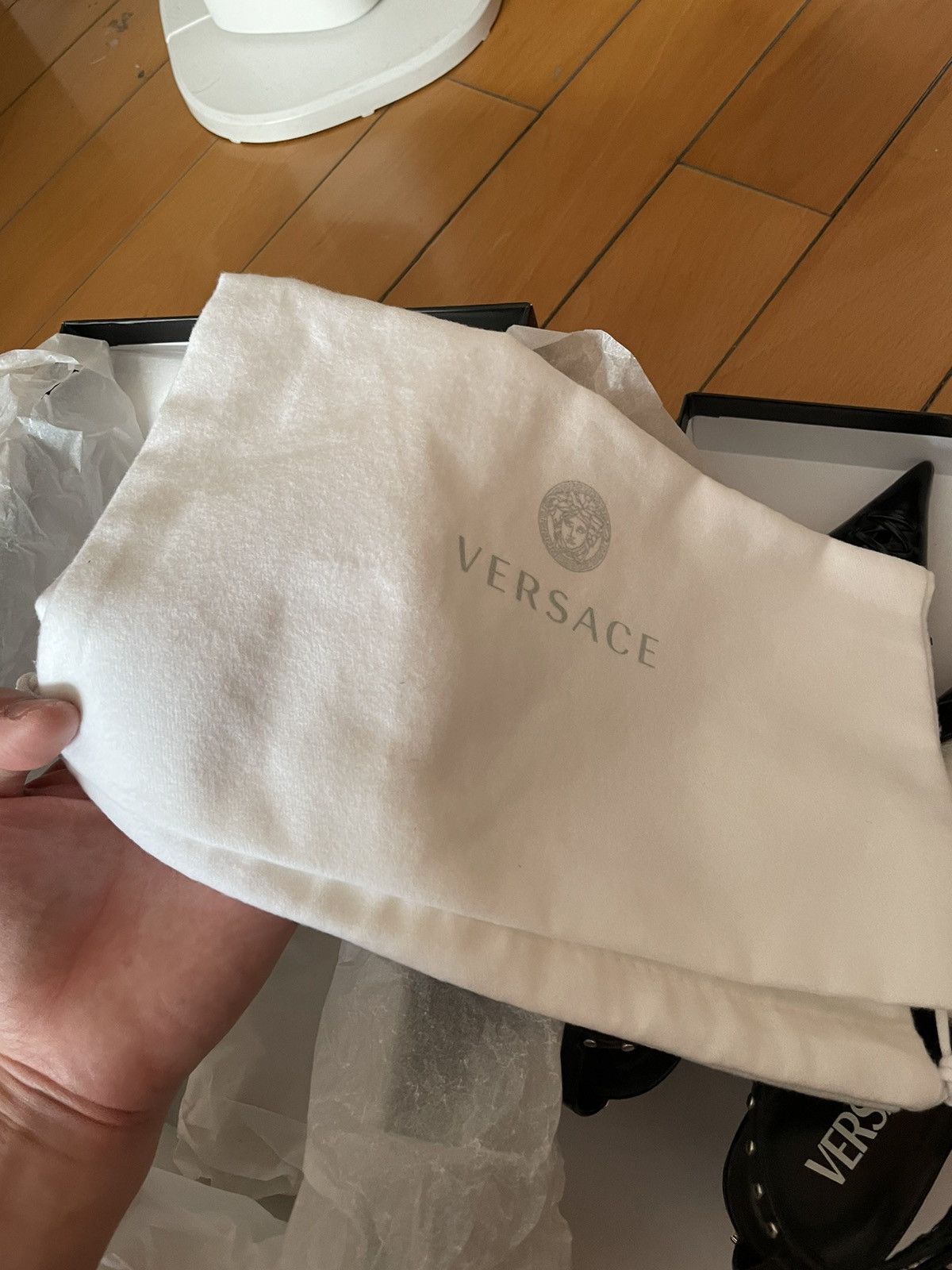 Versace Versace corset sling back heel Size US 6.5 / IT 36.5 - 8 Thumbnail
