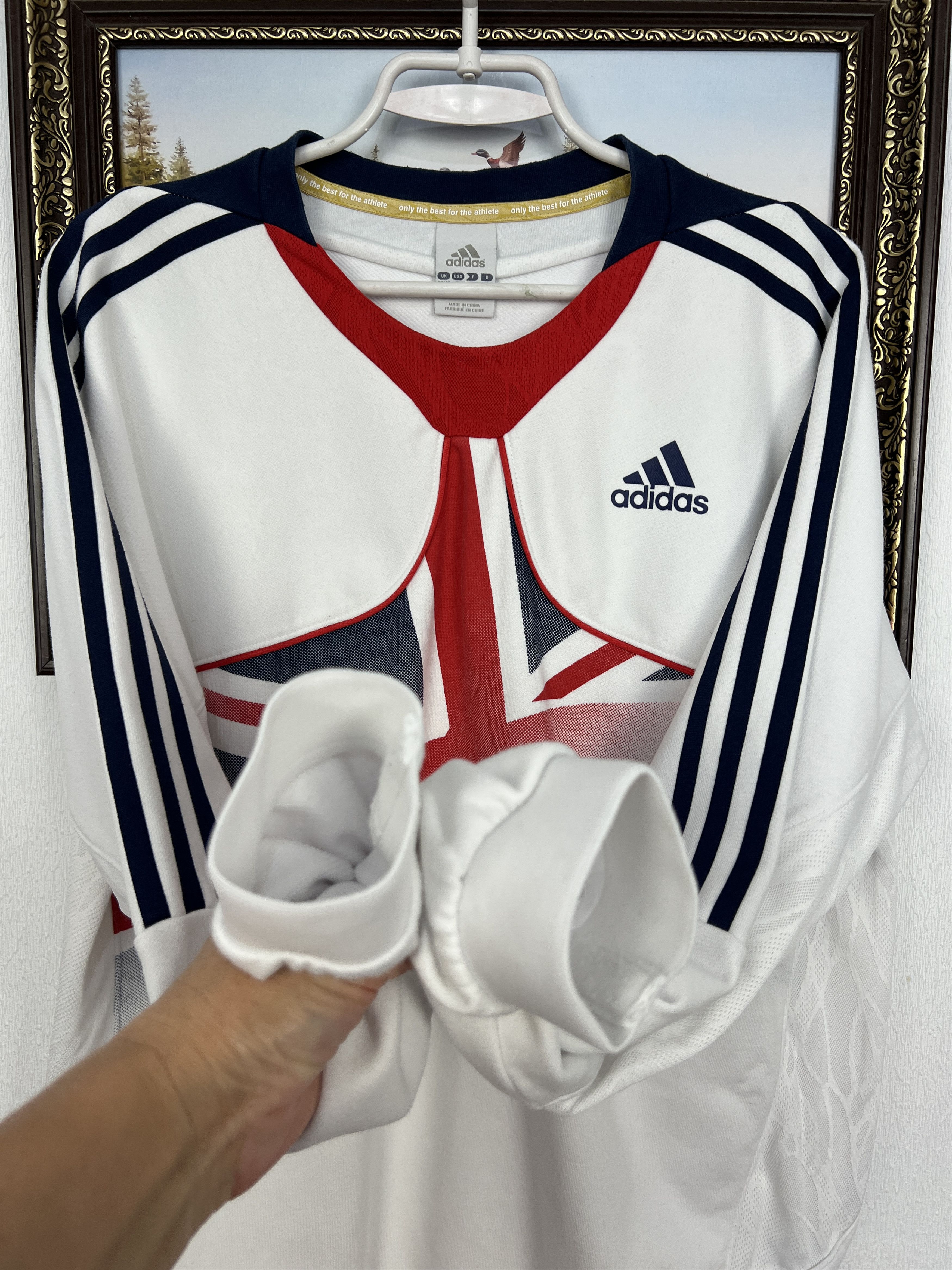 Adidas Vintage Adidas Team GB Olympic Great Britain Sweatshirt Size US M / EU 48-50 / 2 - 7 Thumbnail
