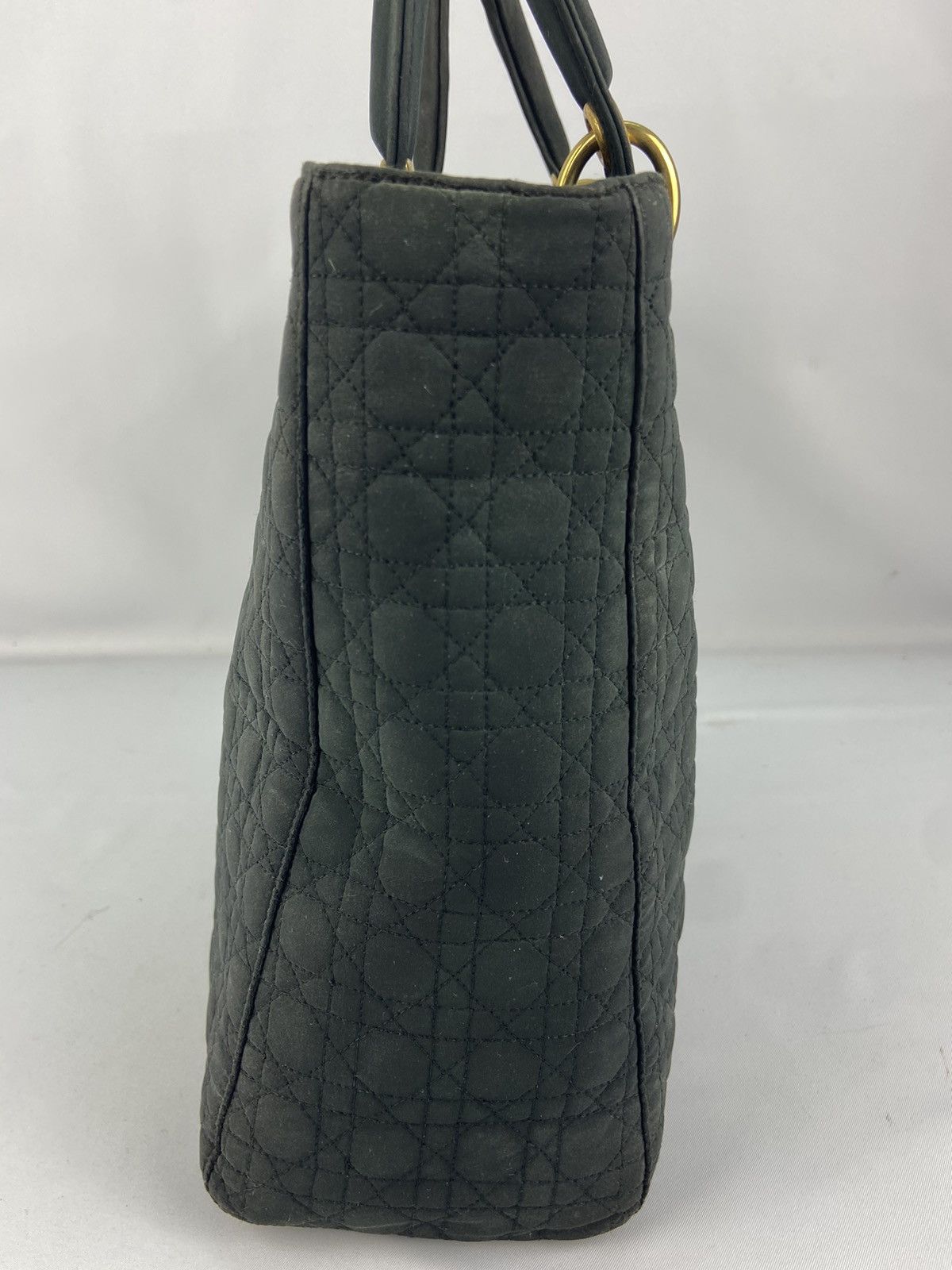 Dior Authentic Vintage Chrostian Lady Dior cannage Nylon Size ONE SIZE - 8 Thumbnail