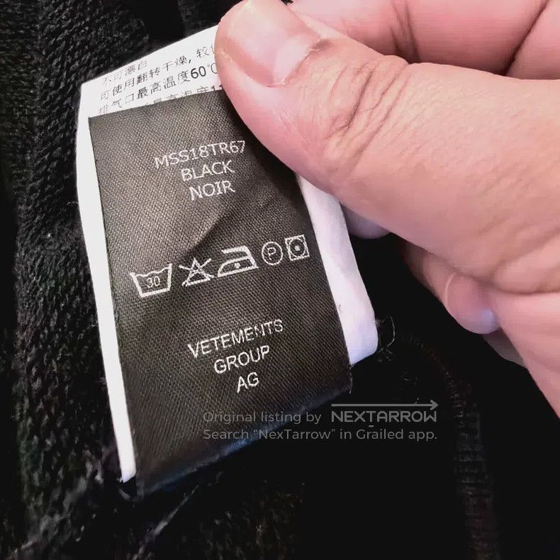 Vetements Vetements Patchwork hoodie Size US S / EU 44-46 / 1 - 6 Thumbnail