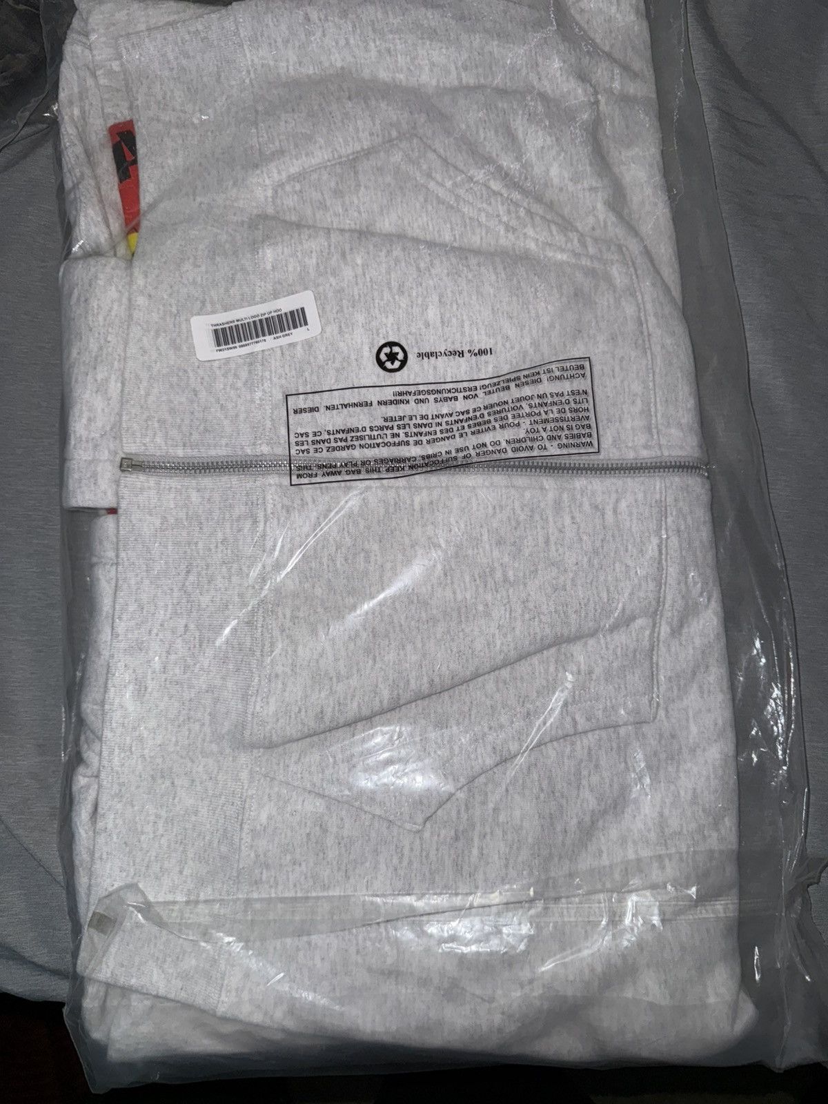 Supreme × Thrasher Supreme thrasher multi logo zip up hooded sweatshirt Size US L / EU 52-54 / 3 - 6 Thumbnail