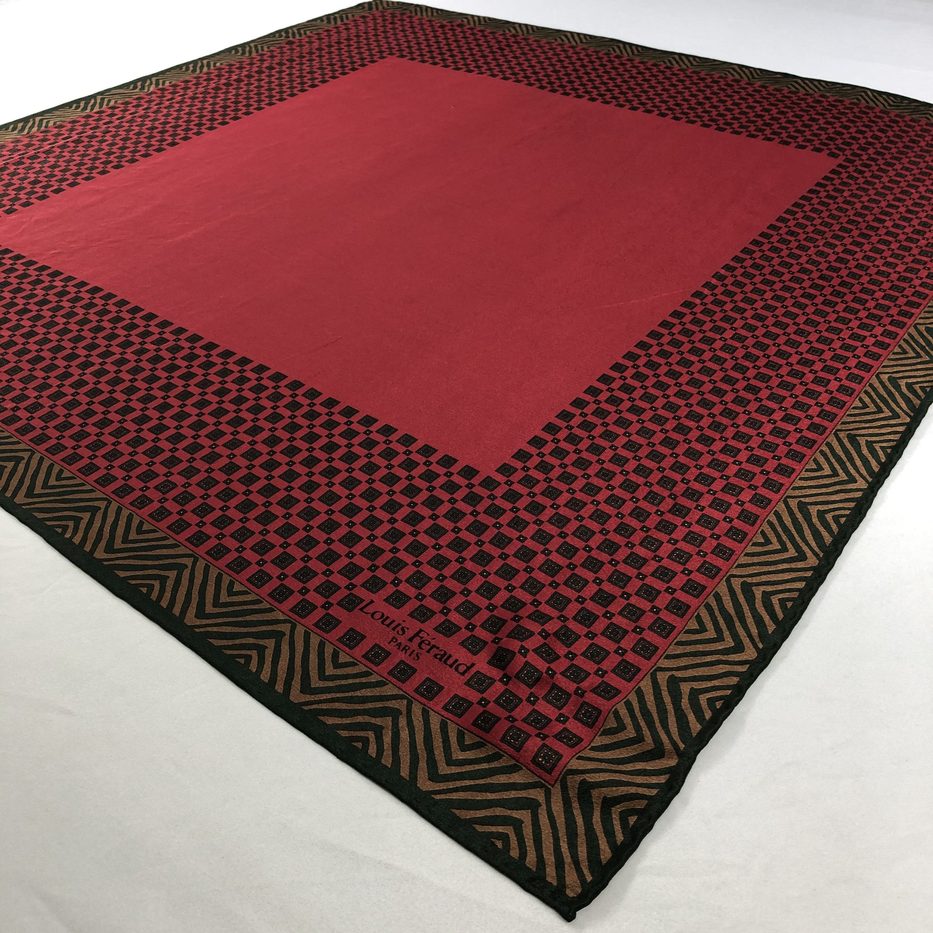 Louis Feraud Vintage Louis Feraud Silk Scarf Size ONE SIZE - 3 Thumbnail