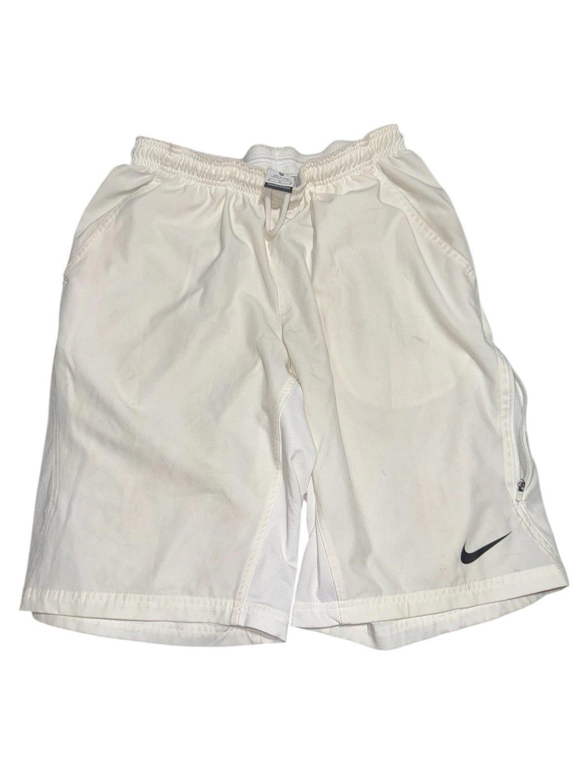 Nike VNTG Y2K Nike Dri-Fit Shorts Rare Mens Sz M White Hoop NBA Size US 32 / EU 48 - 1 Thumbnail