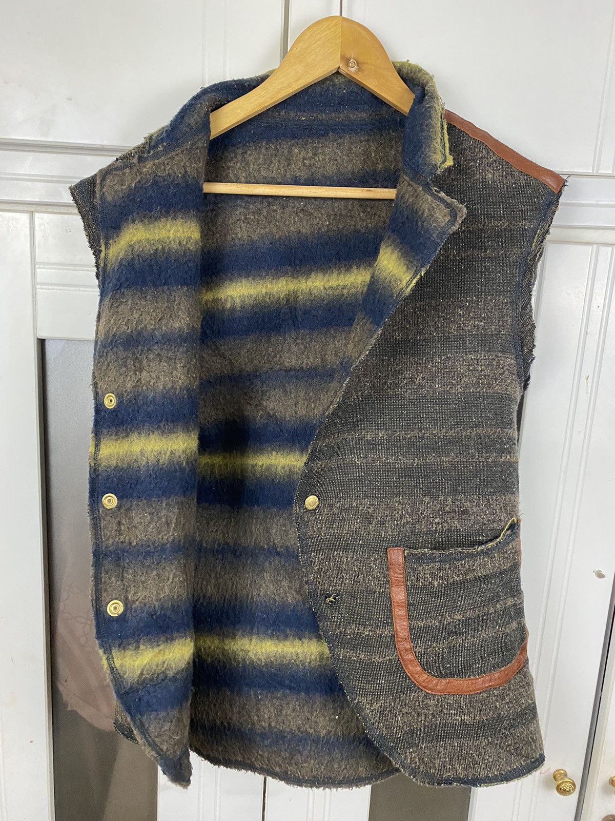 Kapital ✅️Vest Kapital Wool Leather Line Size US M / EU 48-50 / 2 - 15 Thumbnail