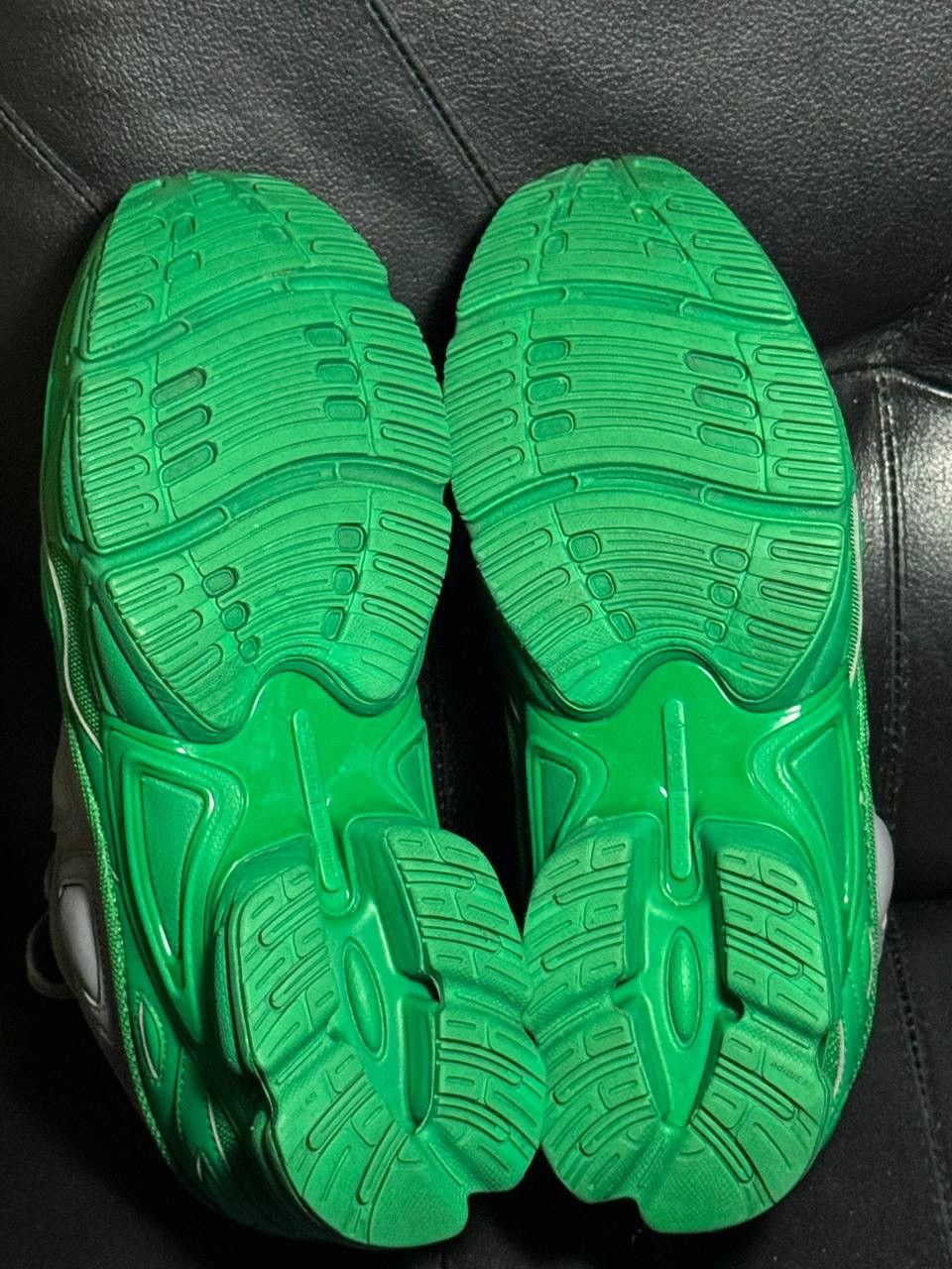 Adidas × Raf Simons 10us Adidas Raf Simons Ozweego Green Grey Sneakers Size US 10 / EU 43 - 10 Thumbnail