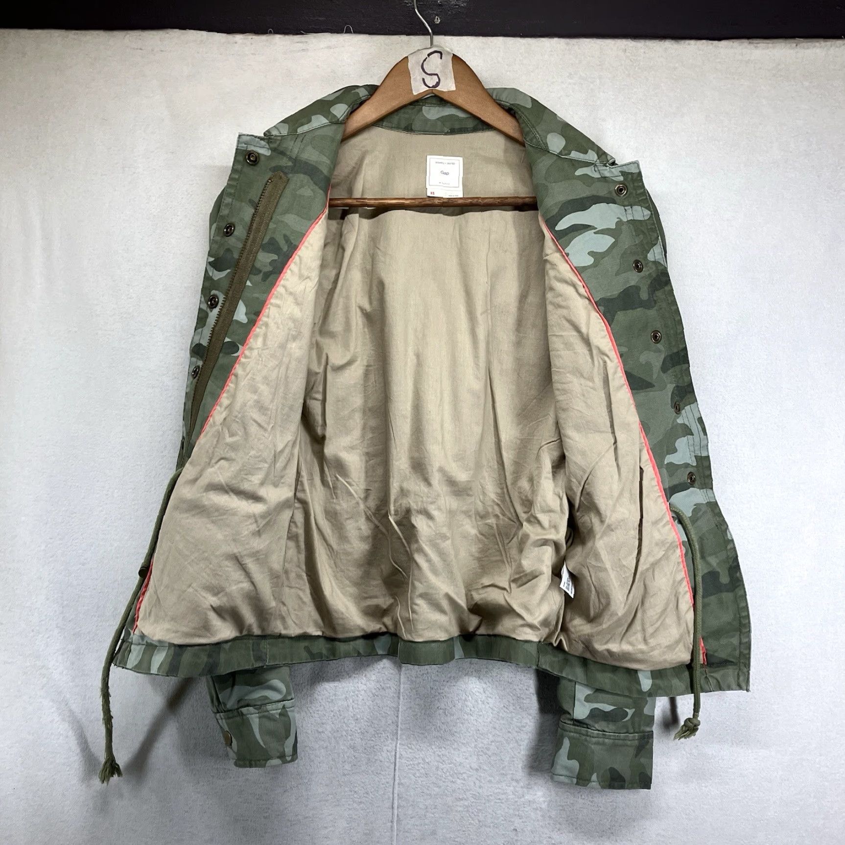 Gap Vintage Gap Camouflage Utility Jacket Women’s XS Military Style Streetwear Short Cotton Green Zipper Snap 90s Fall Spring Urban Size XS / US 0-2 / IT 36-38 - 2 Thumbnail