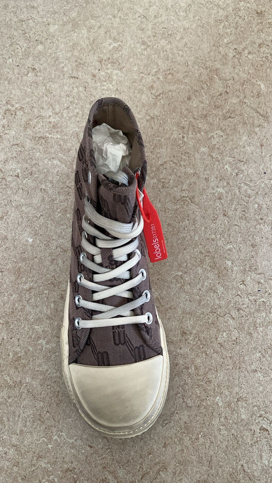Balenciaga Balenciaga Paris Logo Hightop Sneaker Sz.39 Size US 6 / EU 39 - 4 Thumbnail